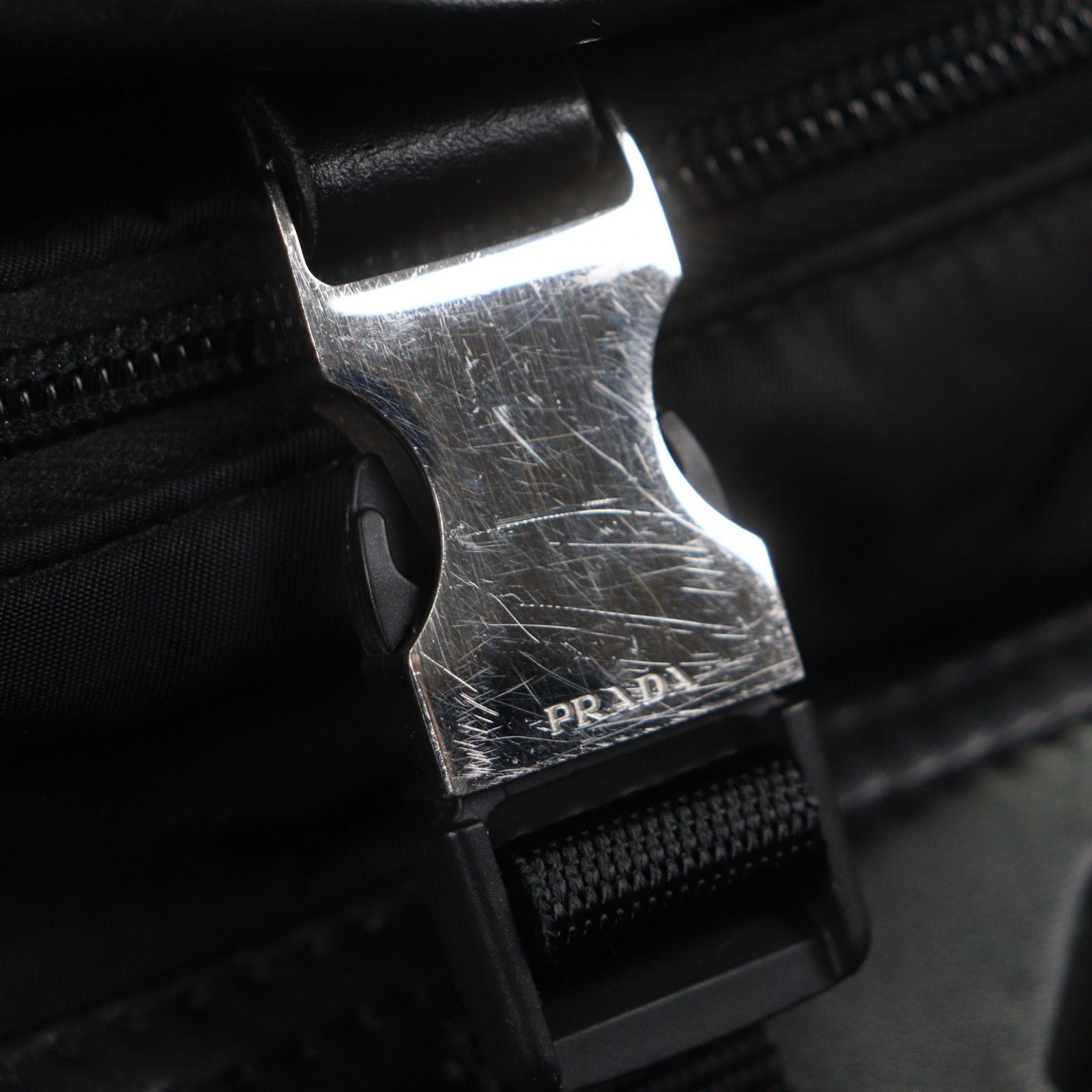 Prada Prada Prada 2VD062 Nylon Shoulder Bag Textile Shoulder Bag 2VD062 DUTY FREE for USA Size ONE SIZE - 9 Thumbnail