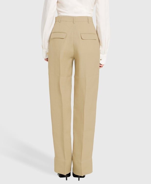 Jacquemus Wool-blend trousers Size 27" / US 4 / IT 40 - 2 Thumbnail