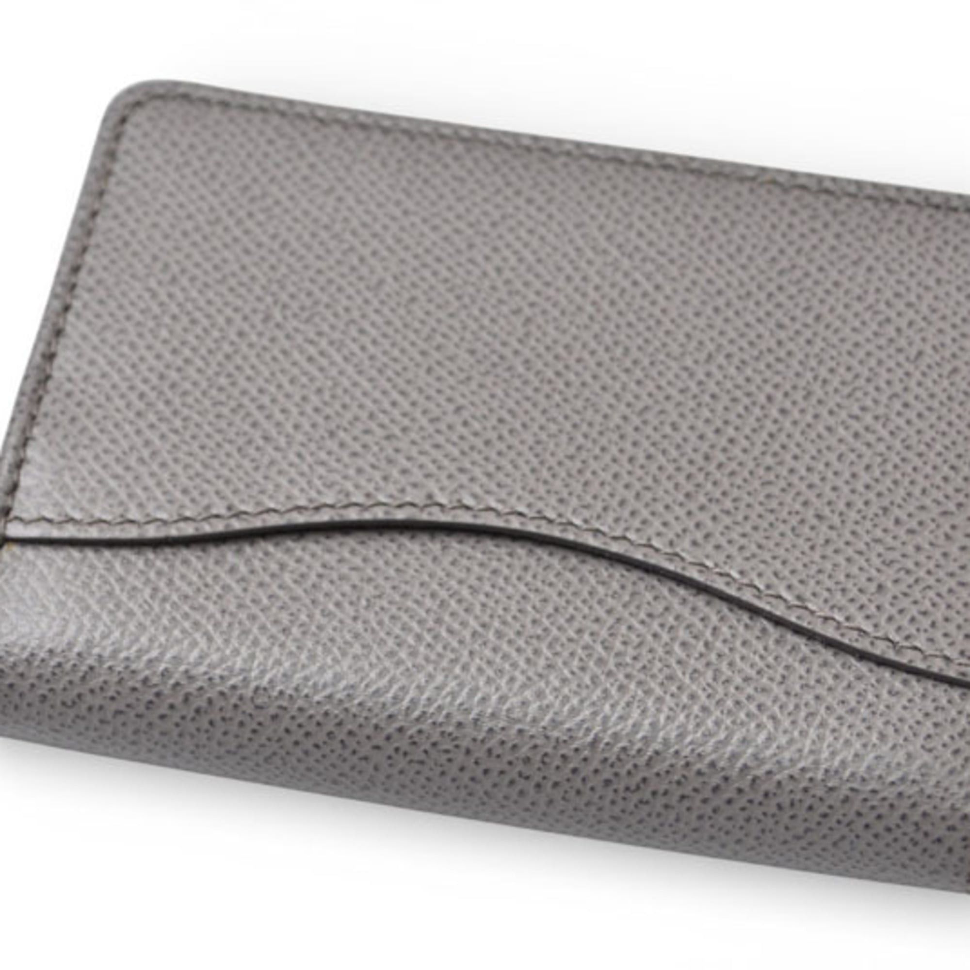 Salvatore Ferragamo Salvatore Ferragamo card case, coin key leather, gray Size ONE SIZE - 12 Thumbnail