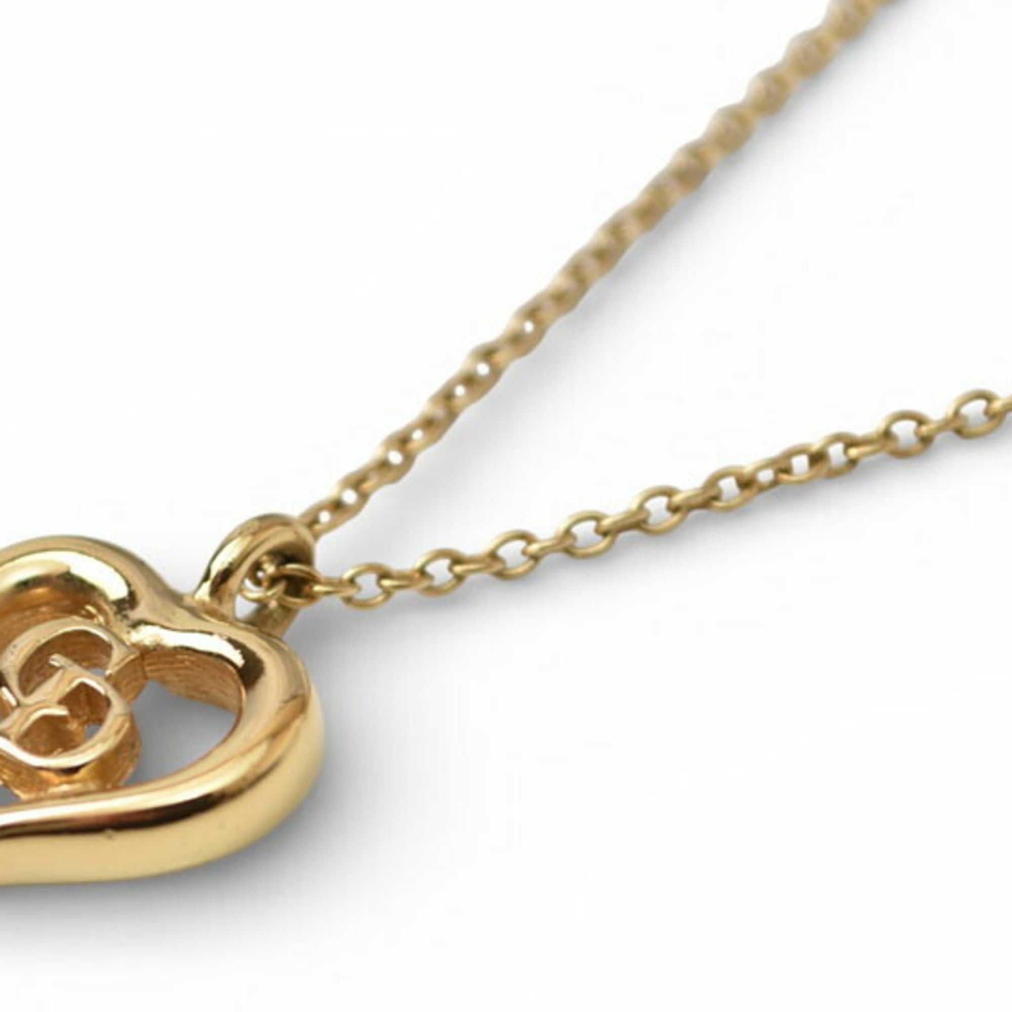 Dior Christian Dior necklace pendant with heart motif in gold Size ONE SIZE - 6 Thumbnail