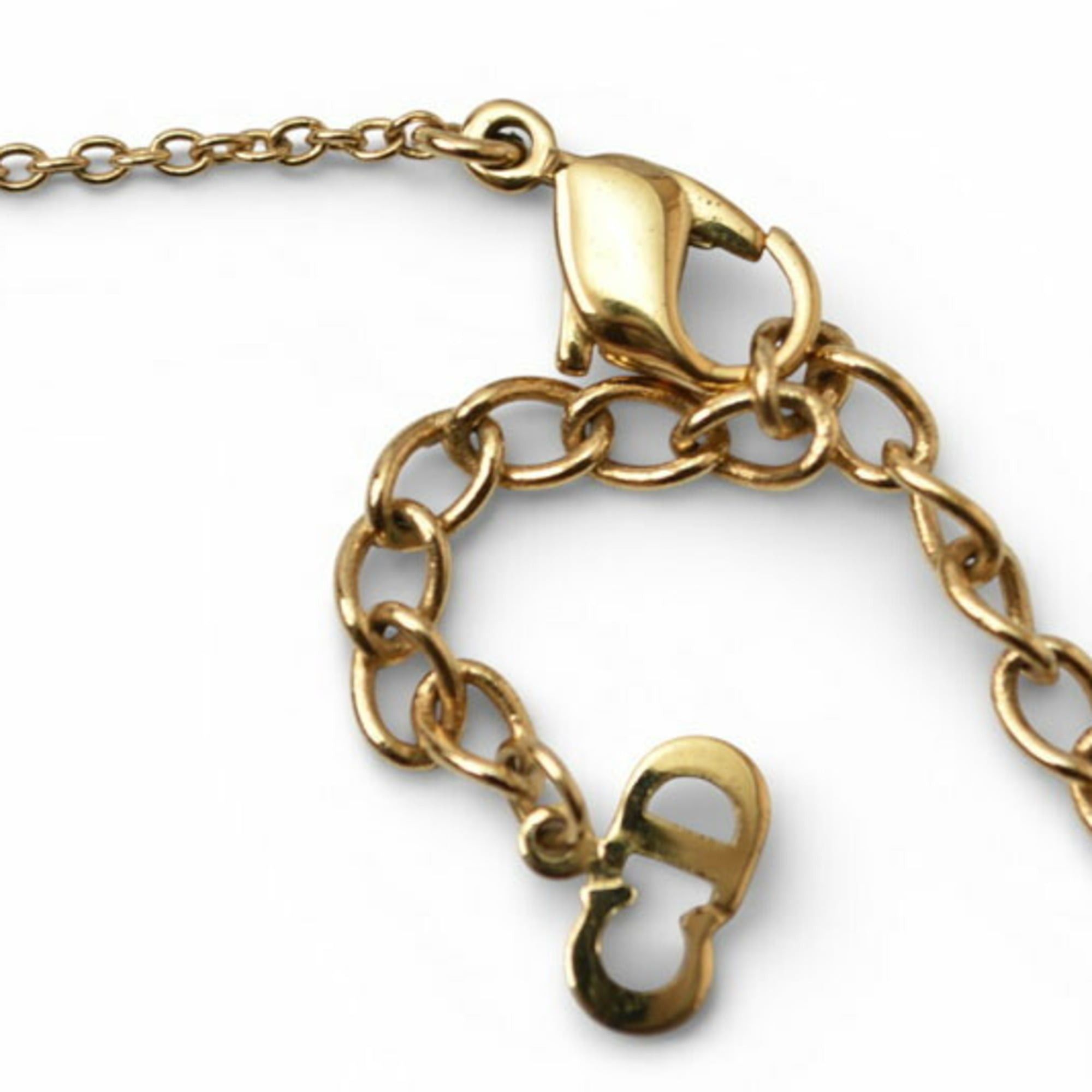 Dior Christian Dior necklace pendant with heart motif in gold Size ONE SIZE - 4 Thumbnail