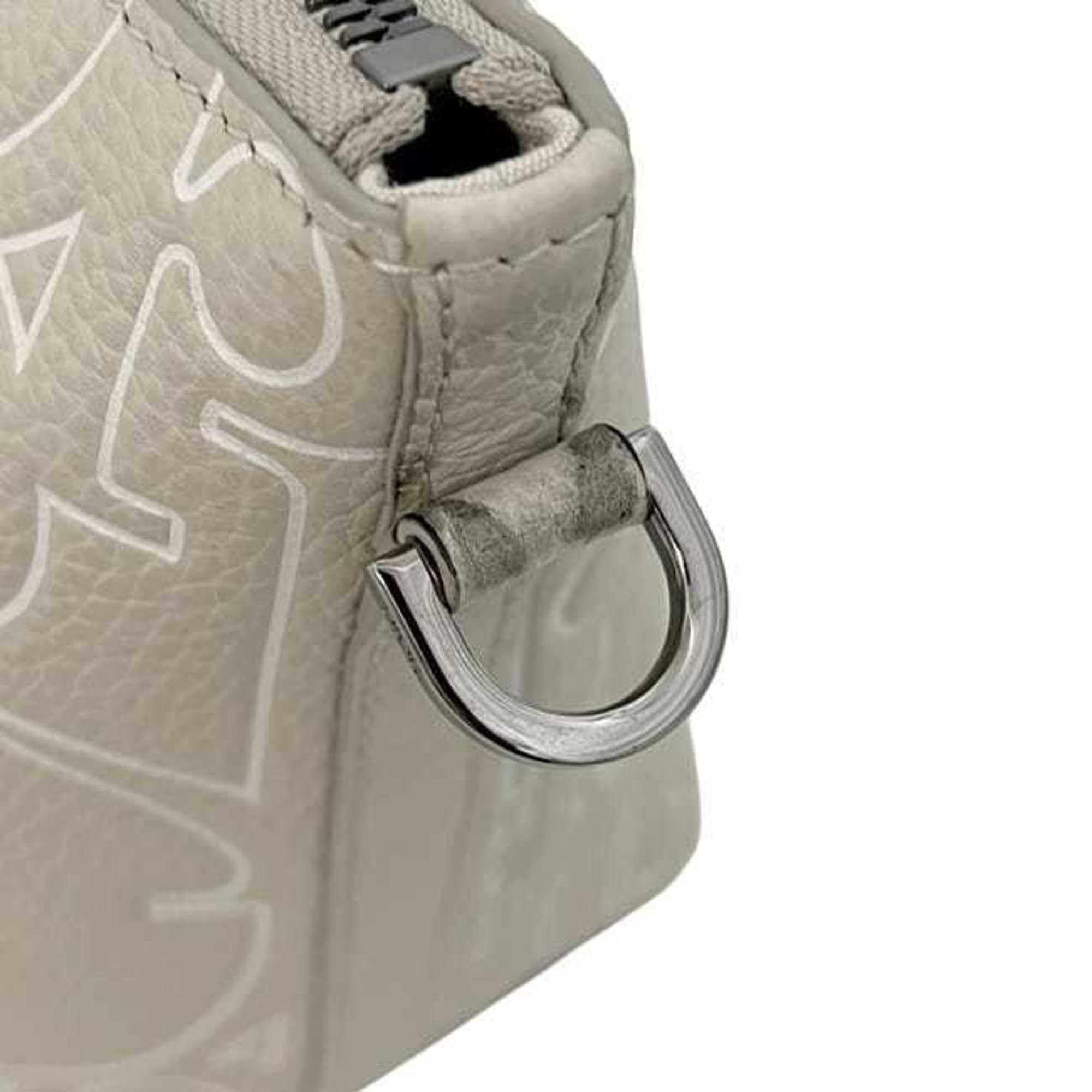 Dior Christian Dior 2-way Weekender Bag, Size 25, f-25004, Beige Gravity Outline, 1ESPO322LGP_H140, Calf Leather, 27B★0235, Handbag/Crossbody Size ONE SIZE - 8 Thumbnail