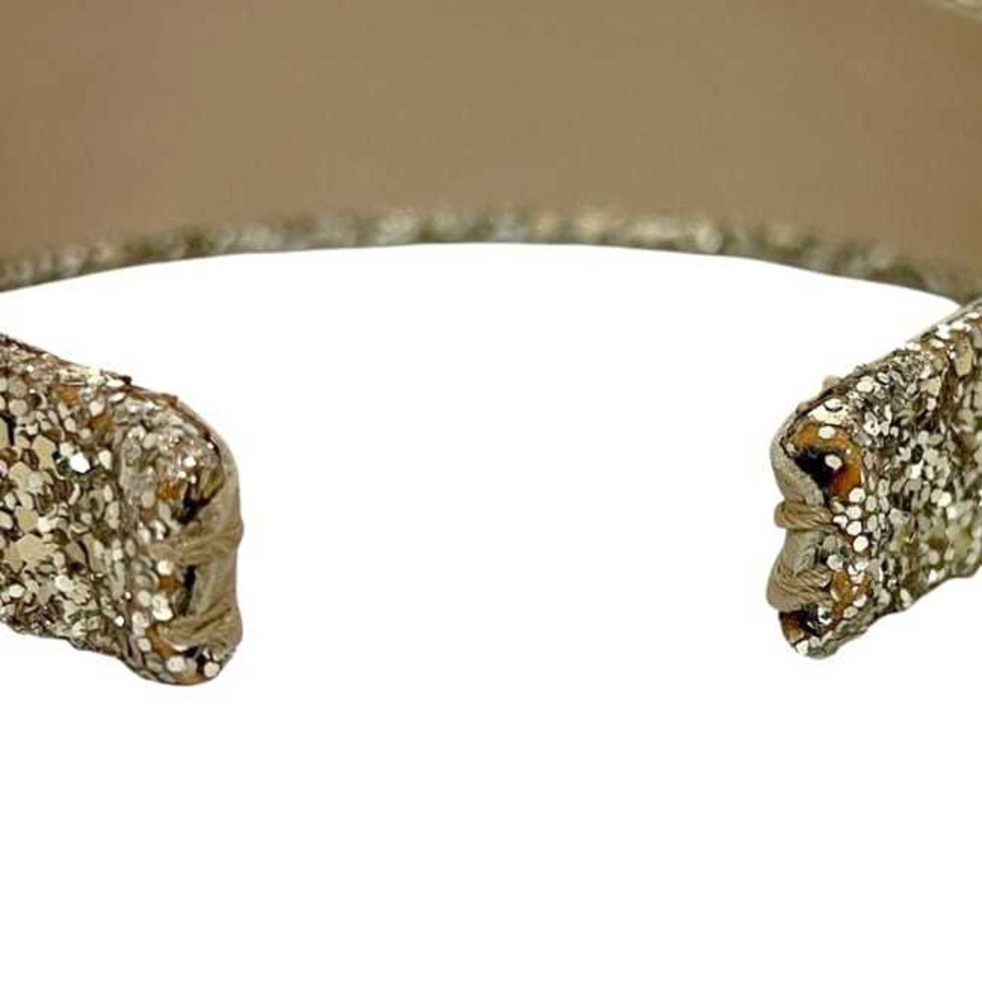 Miu Miu Miu Miu Miu headband ec-24911, gold glitter leather, hair ribbon for women, glitter, sparkle Size ONE SIZE - 9 Thumbnail