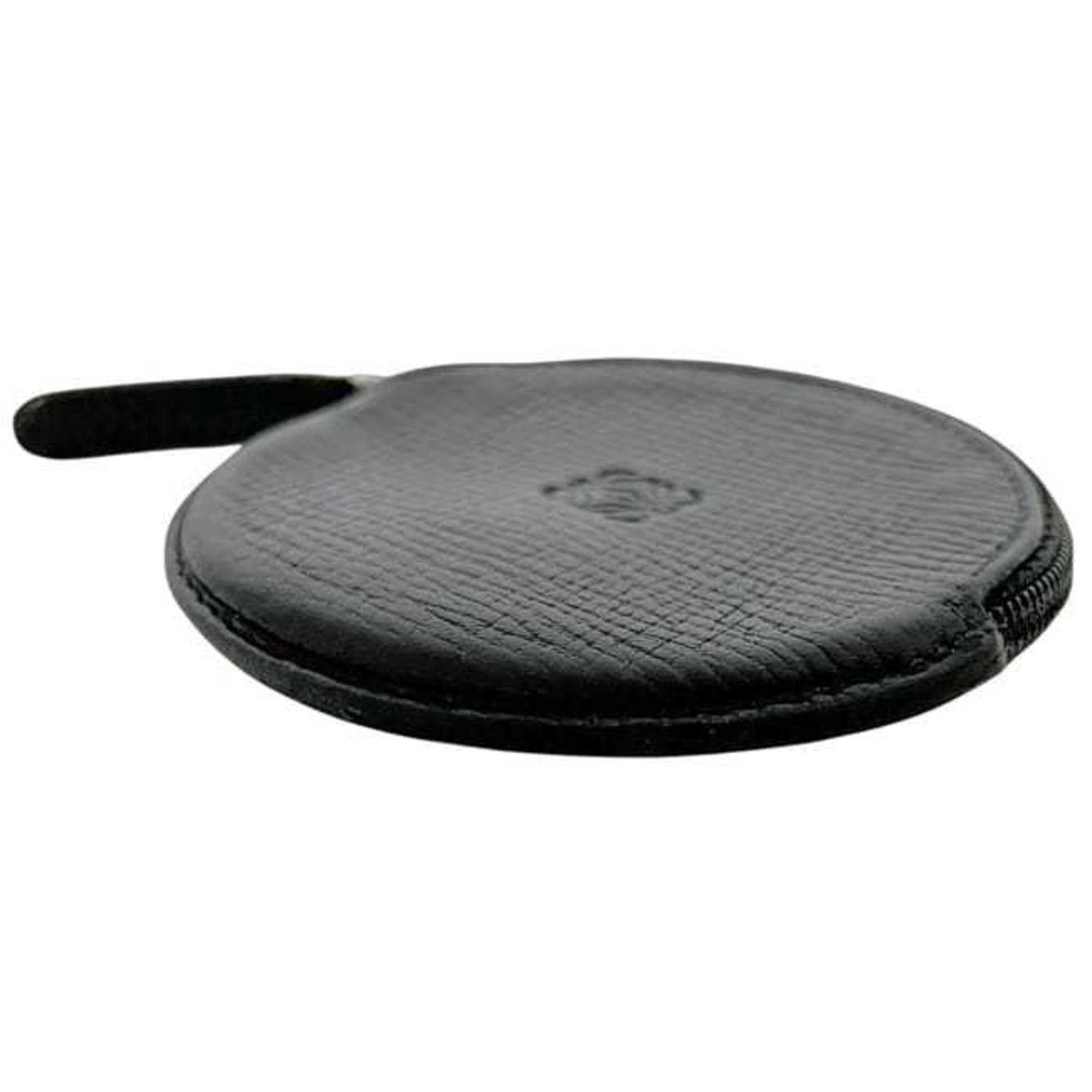 Loewe Loewe coin case ec-24947 black anagram purse leather 060604 LOEWE round mini compact women's men's Size ONE SIZE - 5 Thumbnail