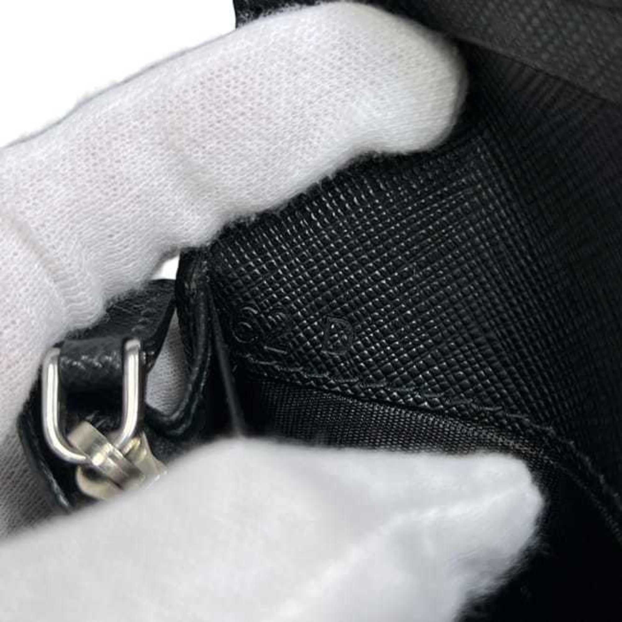 Prada Prada bifold long wallet f-25072 Black NERO 2MV836 Wallet Saffiano leather 62 D PRADA folding black for men and women Size ONE SIZE - 9 Thumbnail