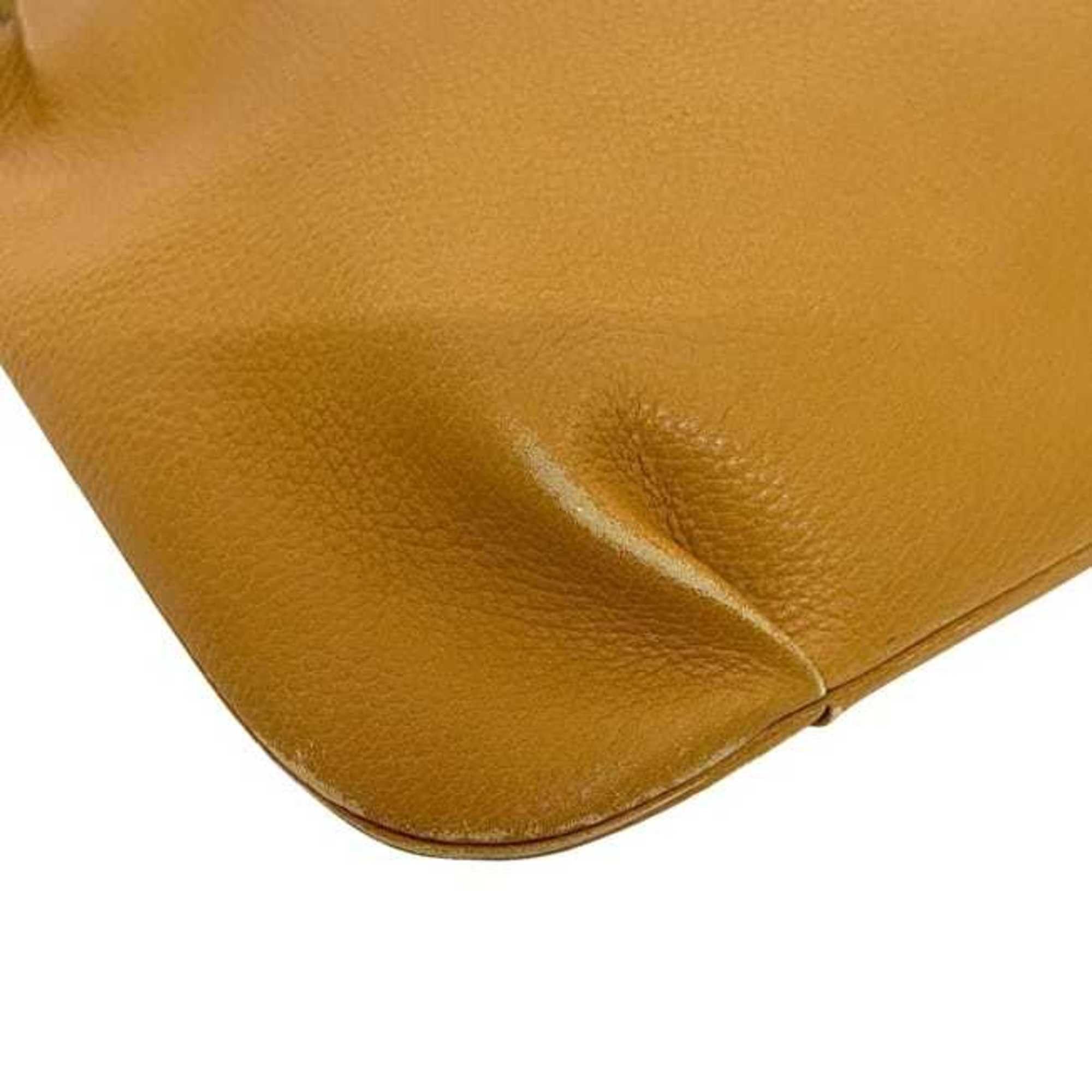Hermes Hermès Rodeo Shoulder Bag f-24964, Camel Brown with Gold Leather, Ardennes, P Stamp, HERMES Crossbody, Gathered, Women's and Men's Bag, Leather Size ONE SIZE - 11 Thumbnail