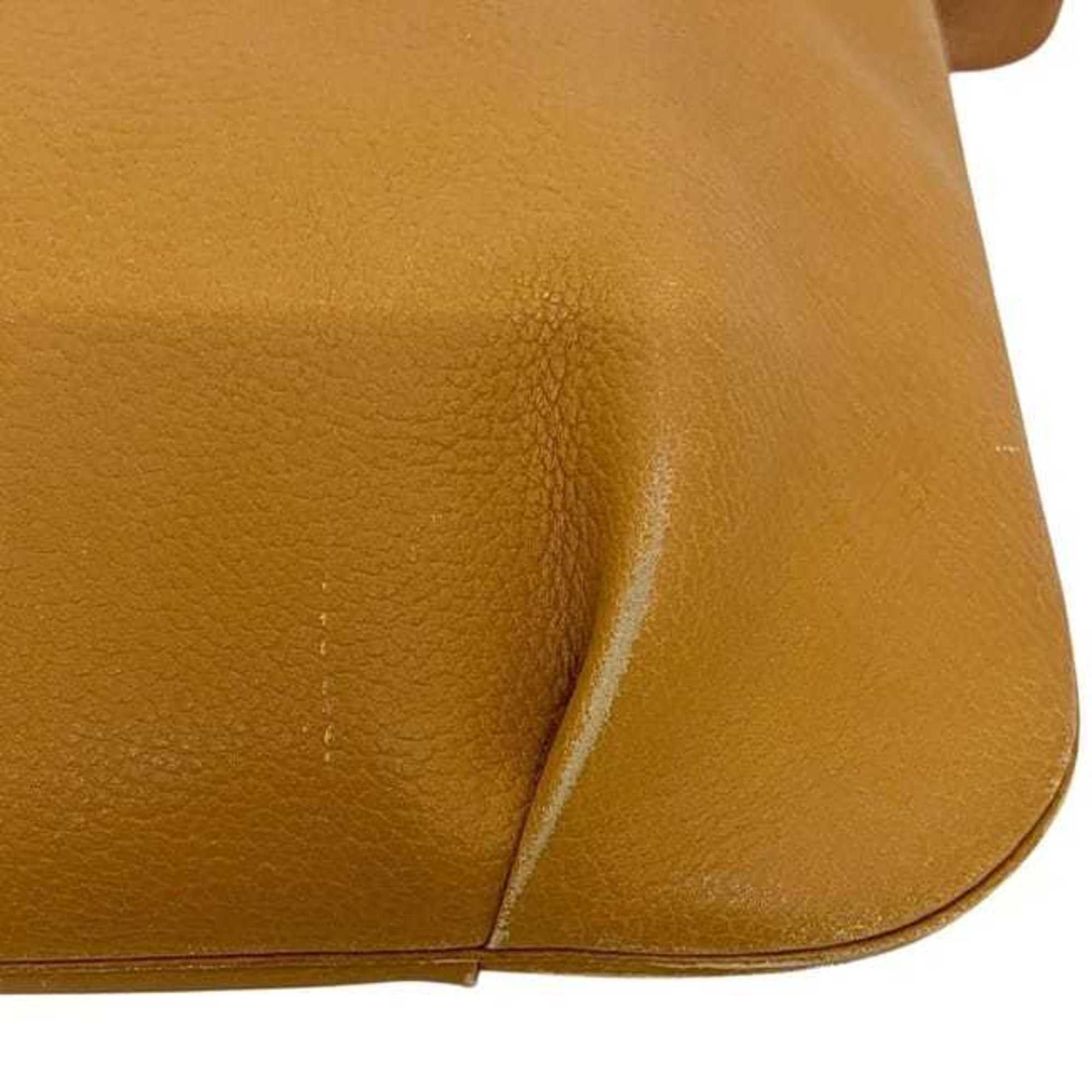 Hermes Hermès Rodeo Shoulder Bag f-24964, Camel Brown with Gold Leather, Ardennes, P Stamp, HERMES Crossbody, Gathered, Women's and Men's Bag, Leather Size ONE SIZE - 10 Thumbnail