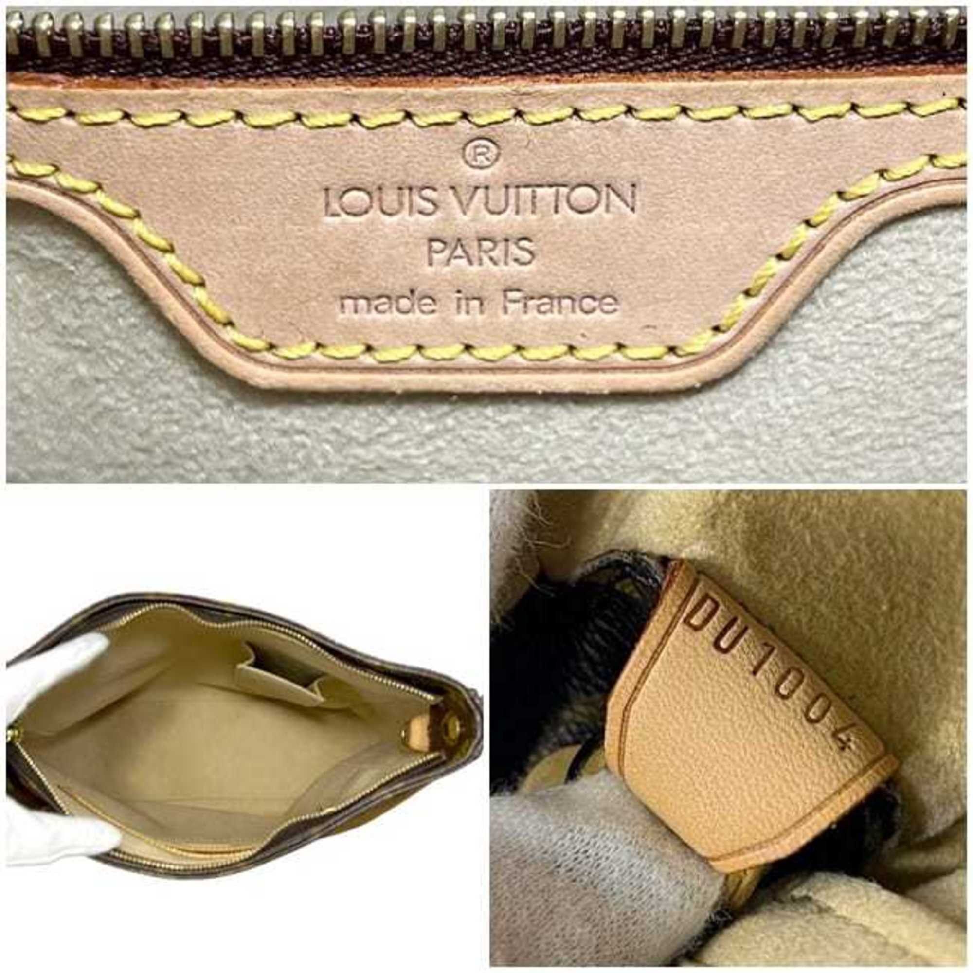 Louis Vuitton Louis Vuitton Looping GM handbag f-24963 brown Monogram M51145 canvas and natural leather DU1004 LOUIS VUITTON for men women Size ONE SIZE - 4 Thumbnail