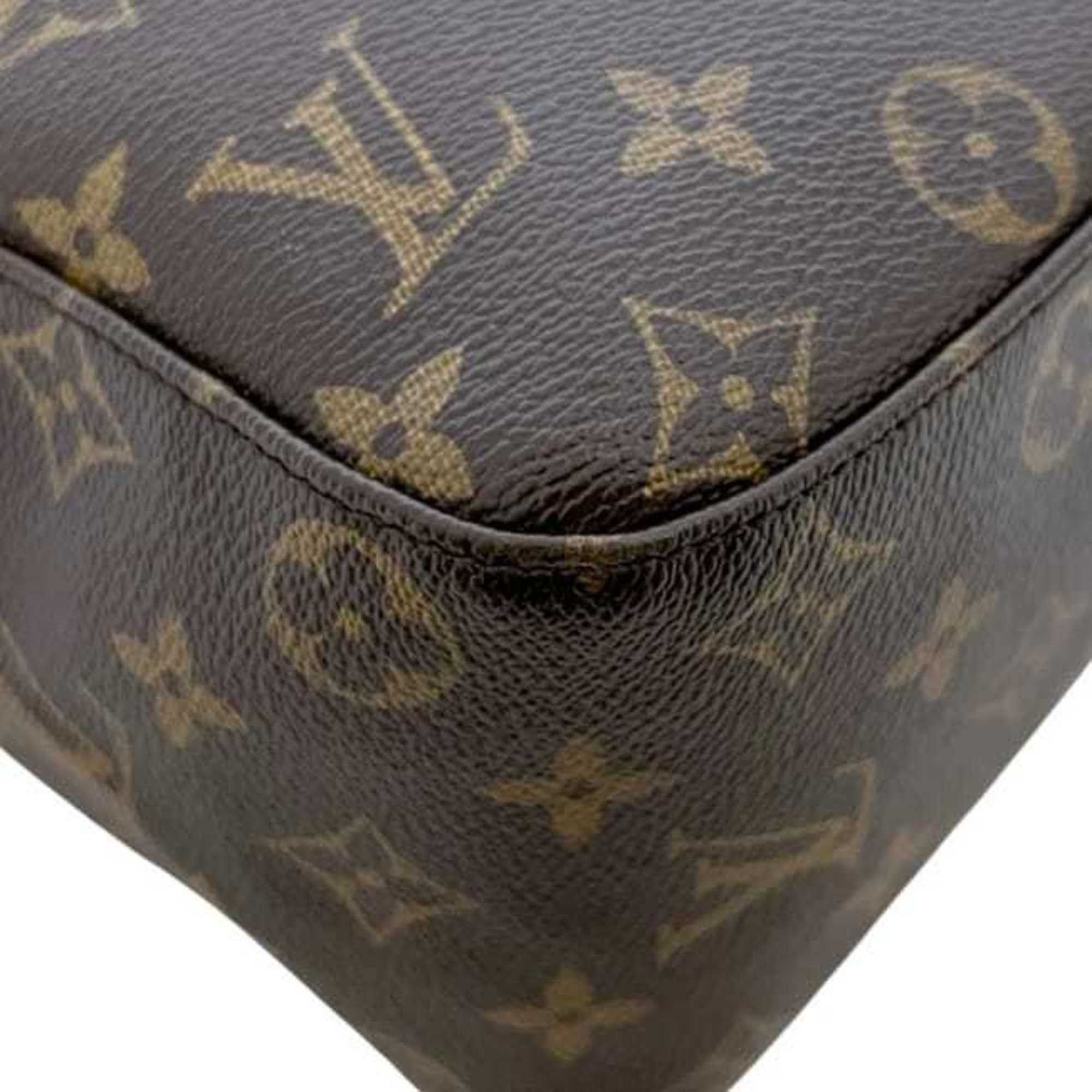 Louis Vuitton Louis Vuitton Looping GM handbag f-24963 brown Monogram M51145 canvas and natural leather DU1004 LOUIS VUITTON for men women Size ONE SIZE - 6 Thumbnail