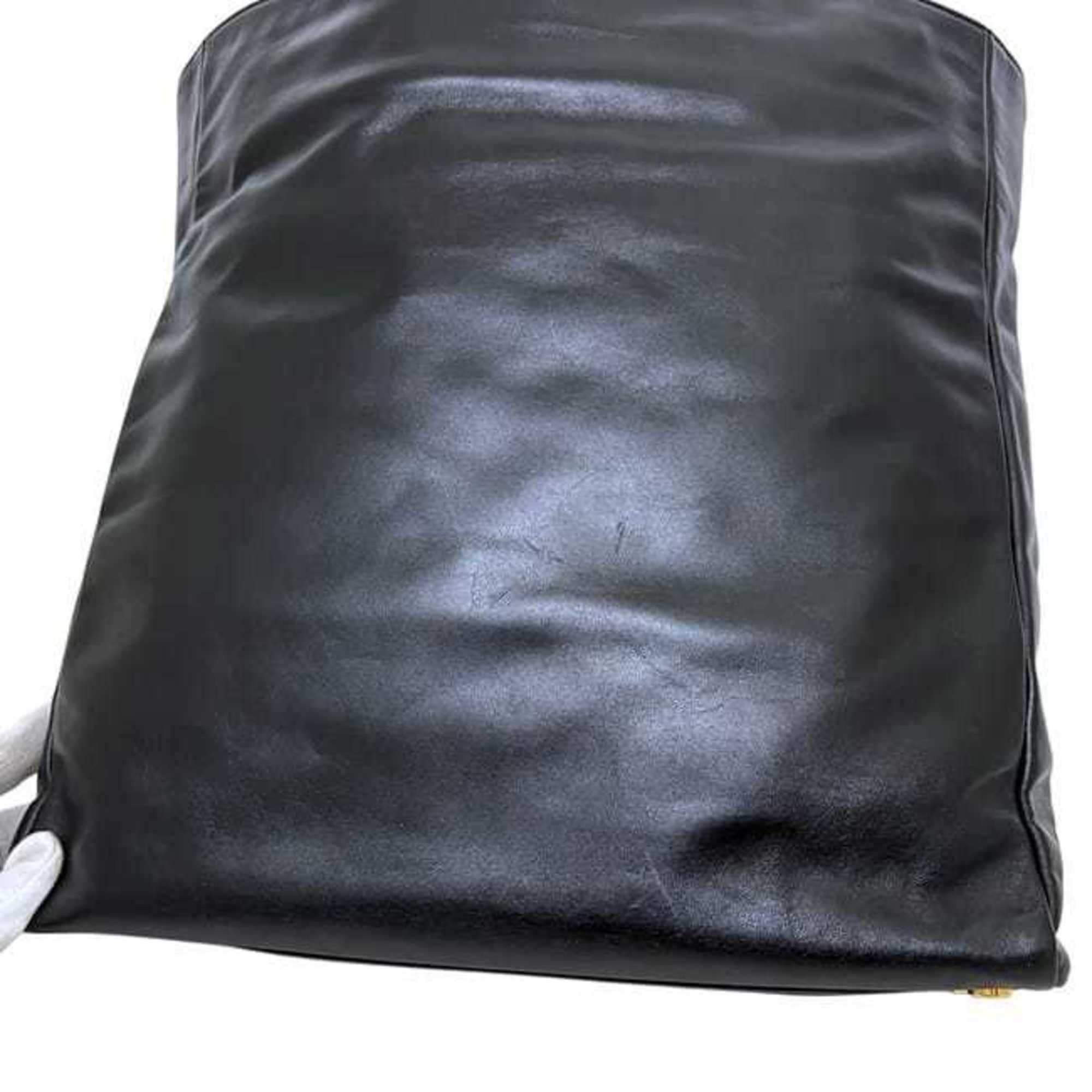 Saint Laurent Paris Saint Laurent Vorise Reversible Tote Bag f-25070 Black 320899 Leather 203419 SAINT LAURENT PARIS Men's Women's Size ONE SIZE - 10 Thumbnail