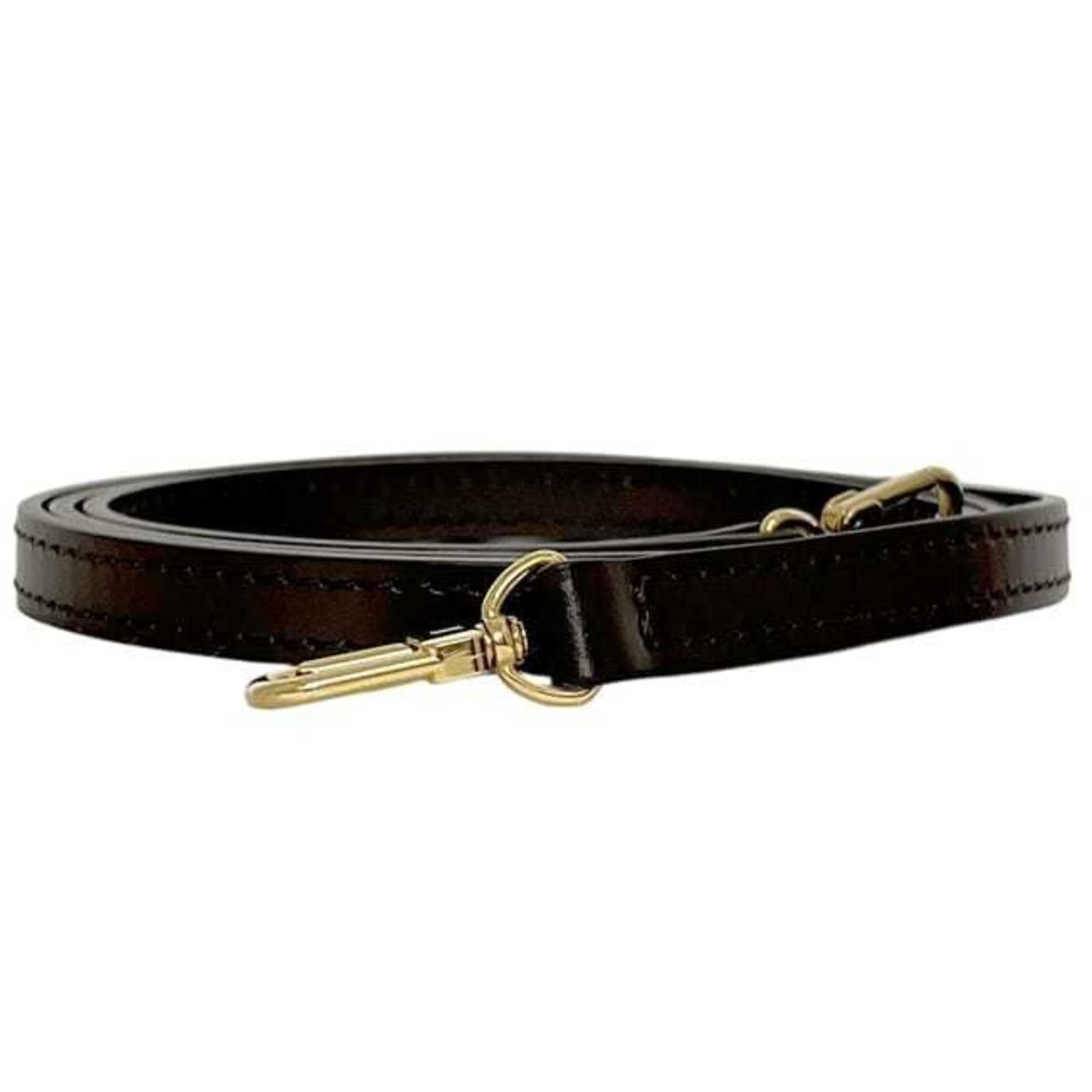 Louis Vuitton Louis Vuitton 2-way Eva bag f-25039 Brown Damier Ebene N55213 canvas leather LOUIS VUITTON pouch chain Shoulder Chain Handbag Bag Size ONE SIZE - 10 Thumbnail