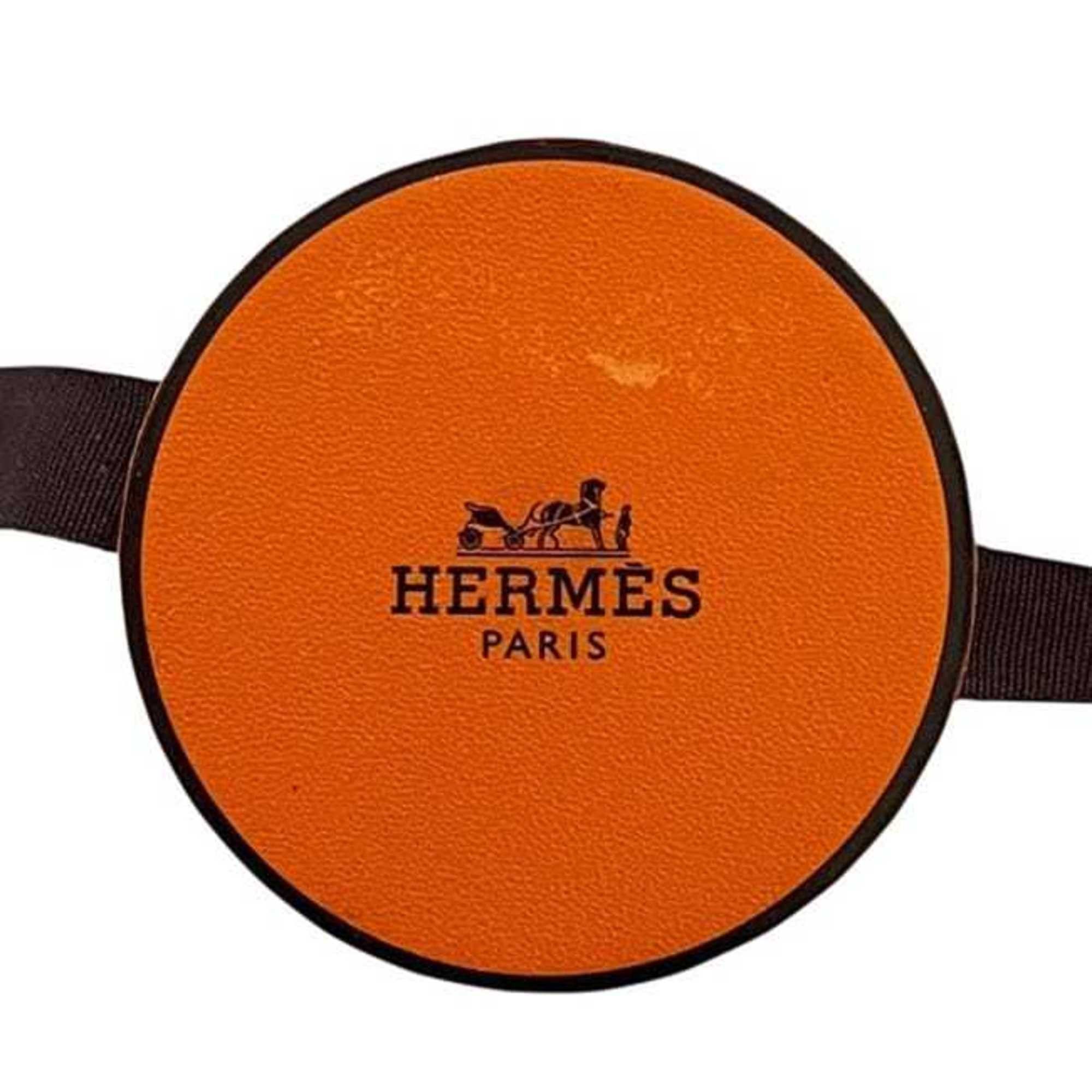 Hermes Hermès Ribbon Twilly ec-24975 Blue Light 100% Silk HERMES Scarf Muffler Seashell Mosaic Shell Art Women's Men's Size ONE SIZE - 10 Thumbnail