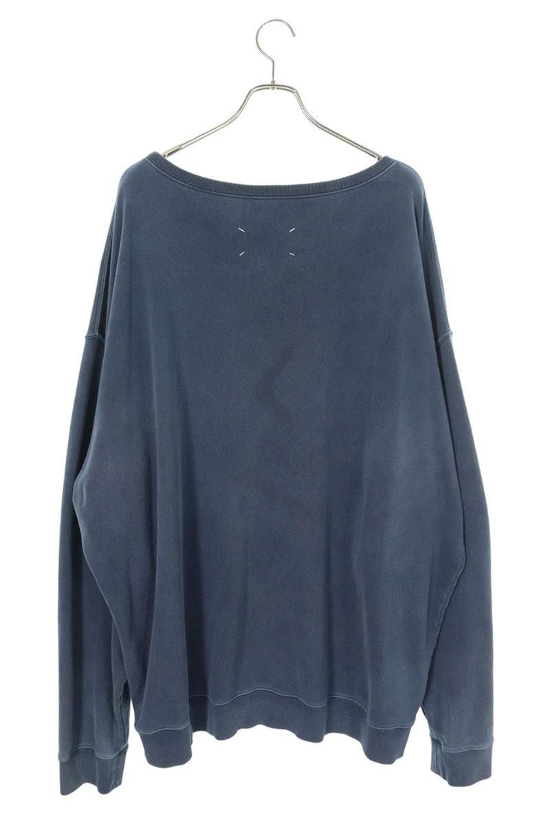 Maison Margiela Maison Margiela Crewneck Sweatshirt Blue Size XL Size US XL / EU 56 / 4 - 2 Thumbnail