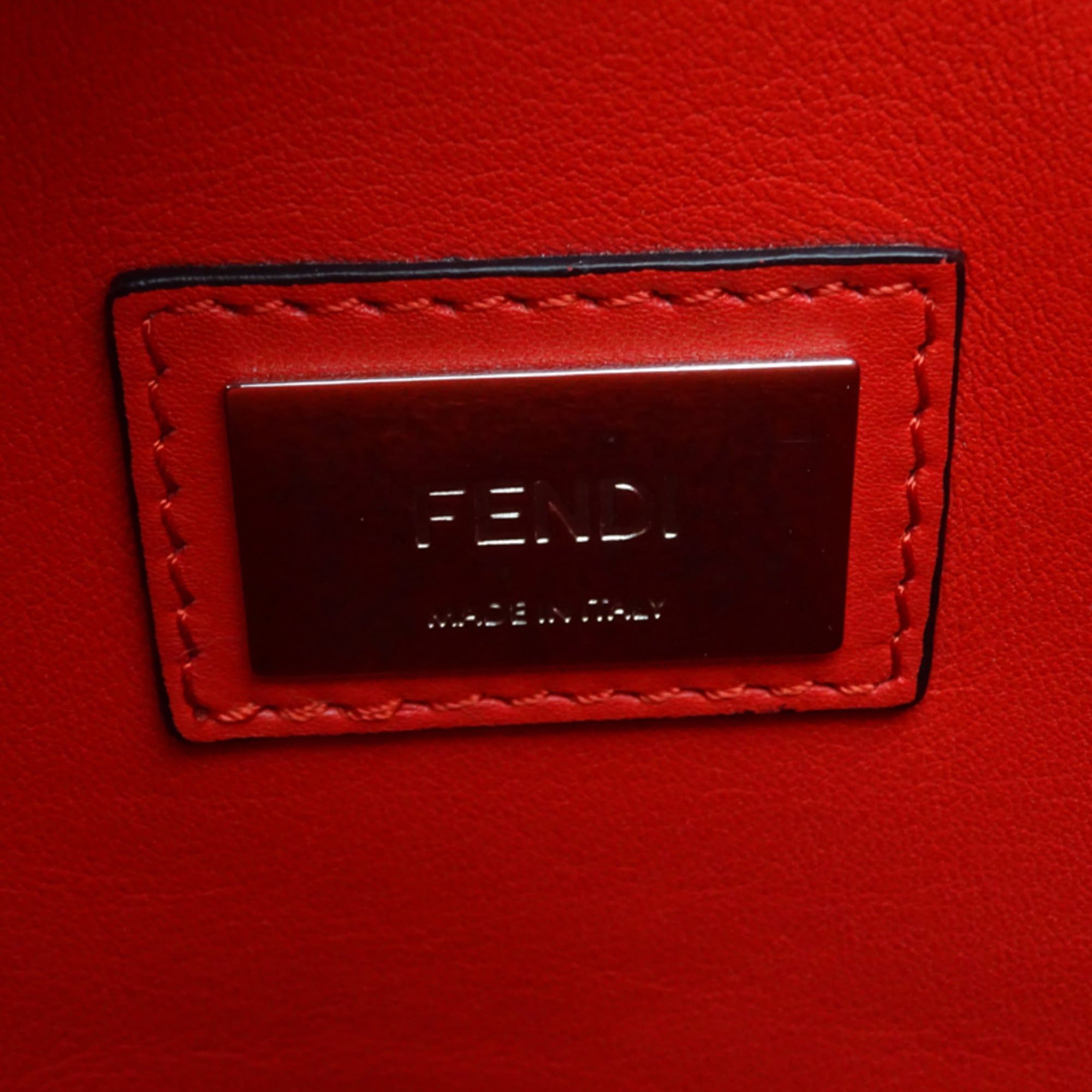 Fendi Fendi Peekaboo Selleria Women's Handbag 8BN290-7G2-168-089Z1 Leather Red Size ONE SIZE - 6 Thumbnail