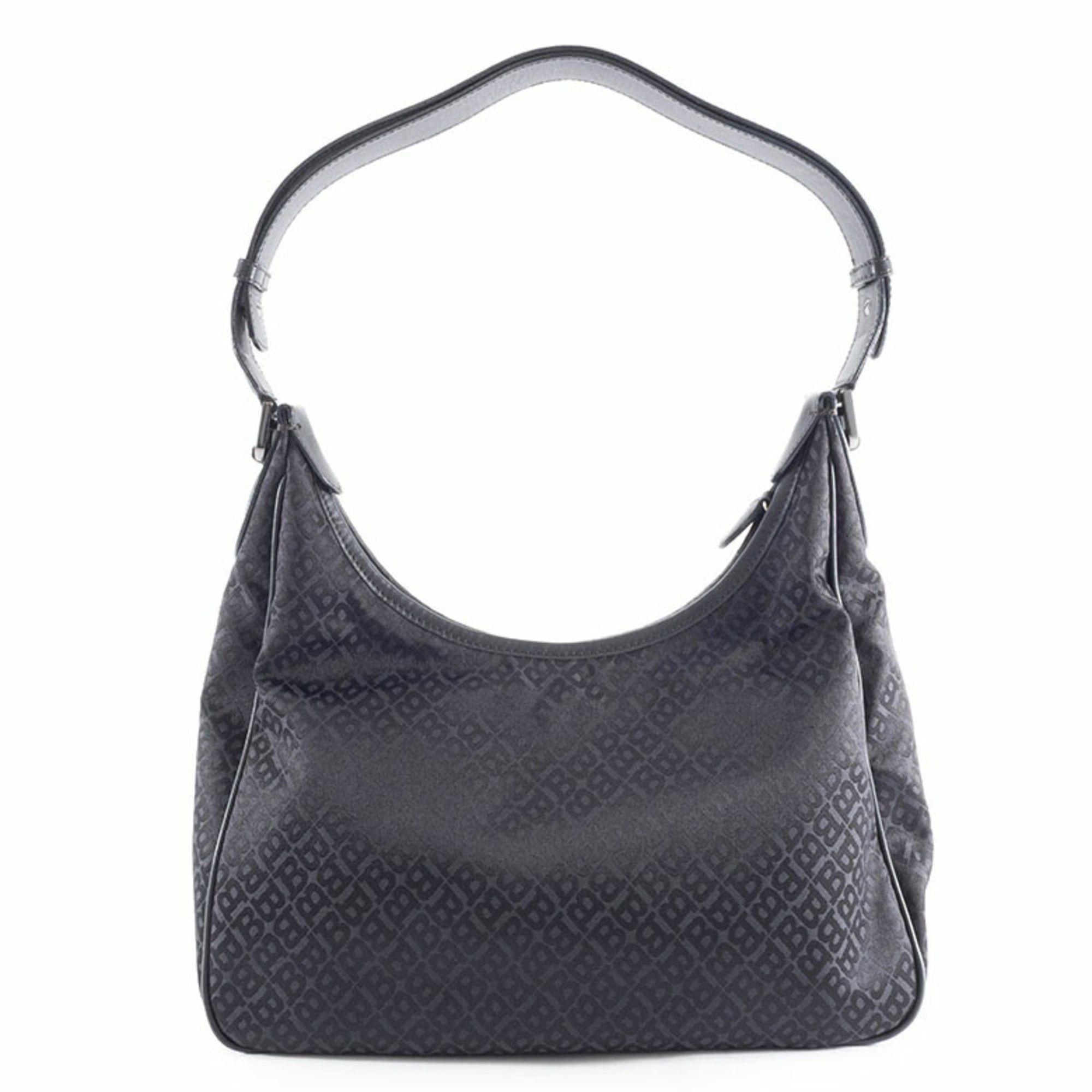 Bally BALLY Hobo Shoulder Bag in Nylon/Leather, Black, Women's, Handbag Size ONE SIZE - 2 Thumbnail