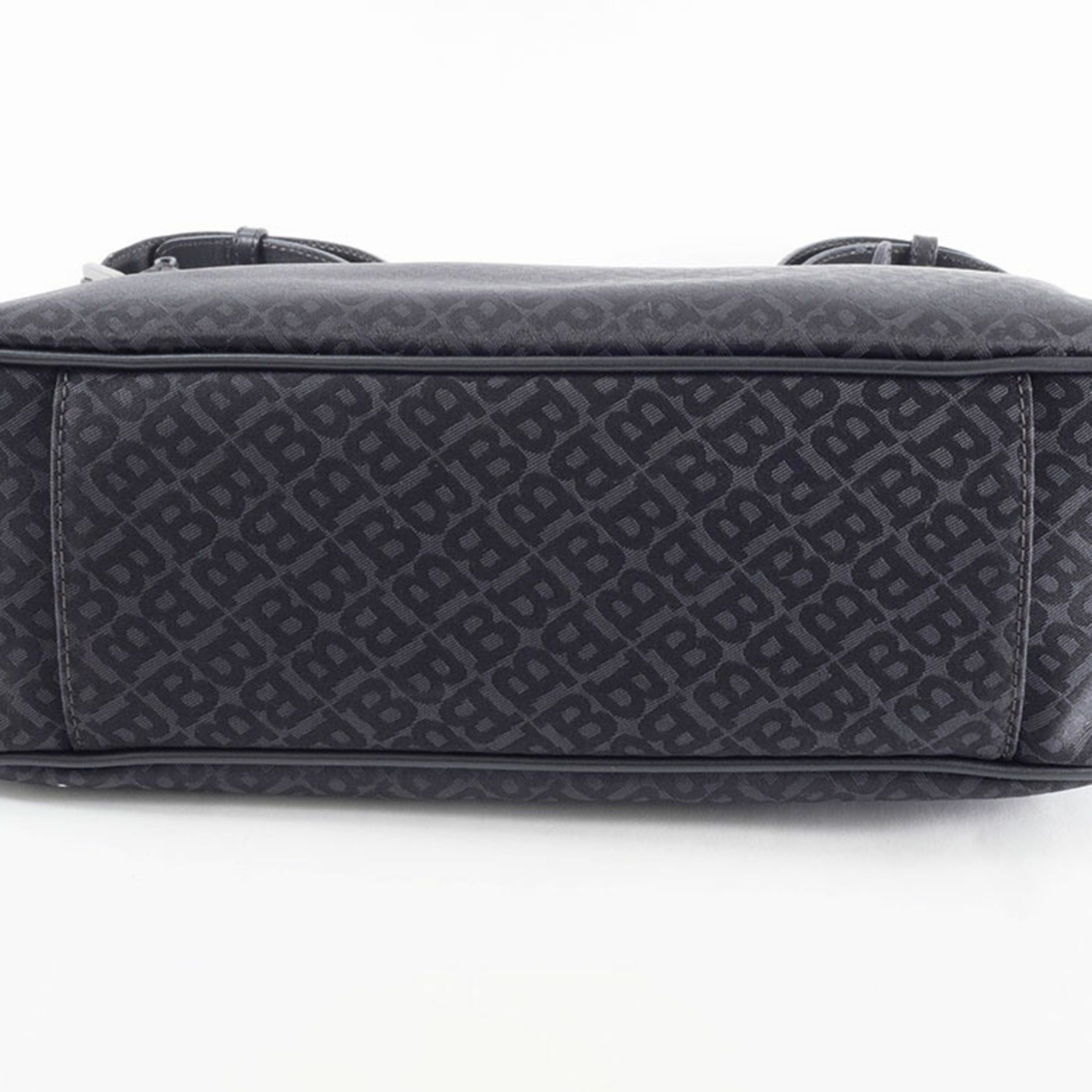 Bally BALLY Hobo Shoulder Bag in Nylon/Leather, Black, Women's, Handbag Size ONE SIZE - 6 Thumbnail