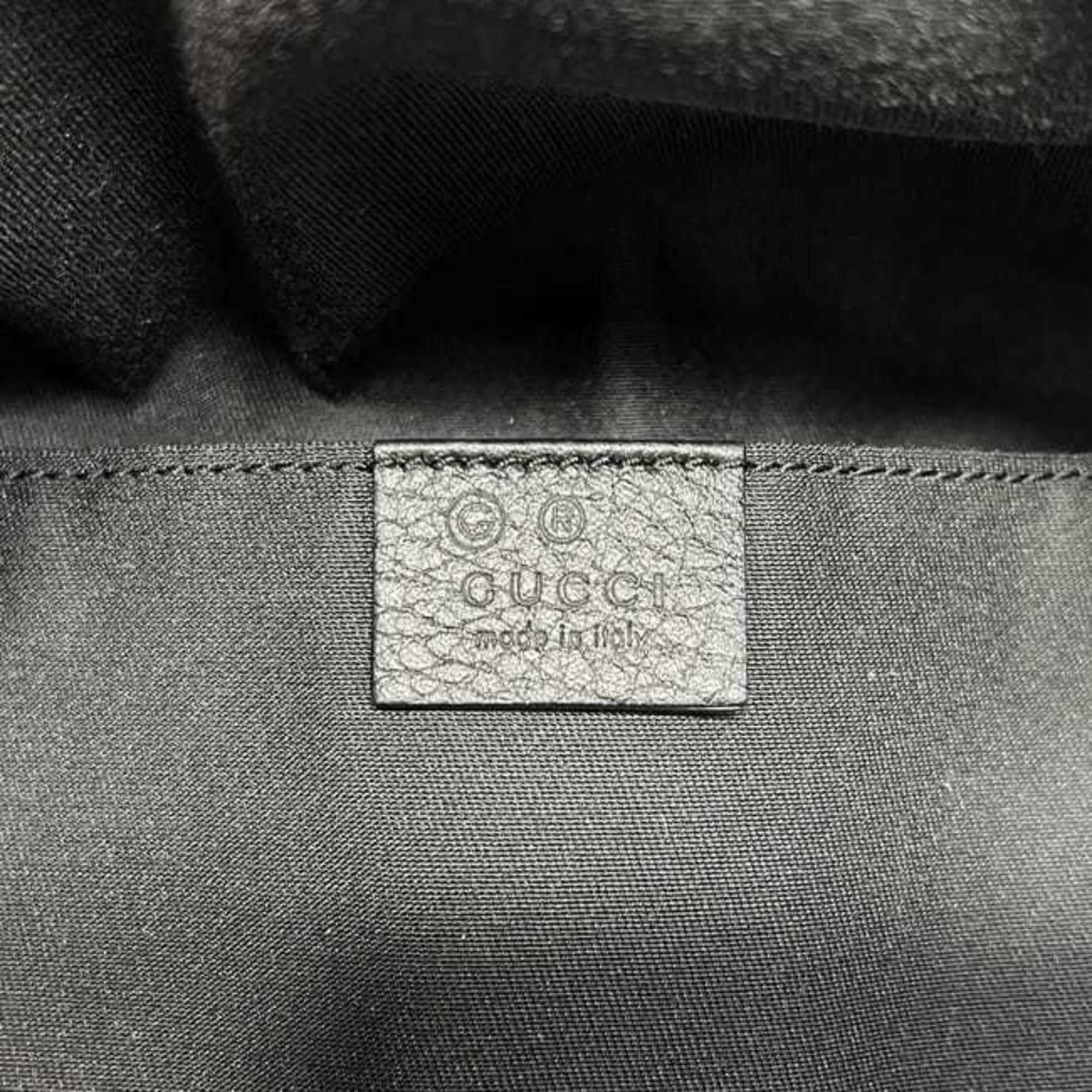Gucci Gucci Body Bag ec-24993 Black GG Nylon 449182 727620 GUCCI Crossbody Belt for Men and Women Size ONE SIZE - 8 Thumbnail