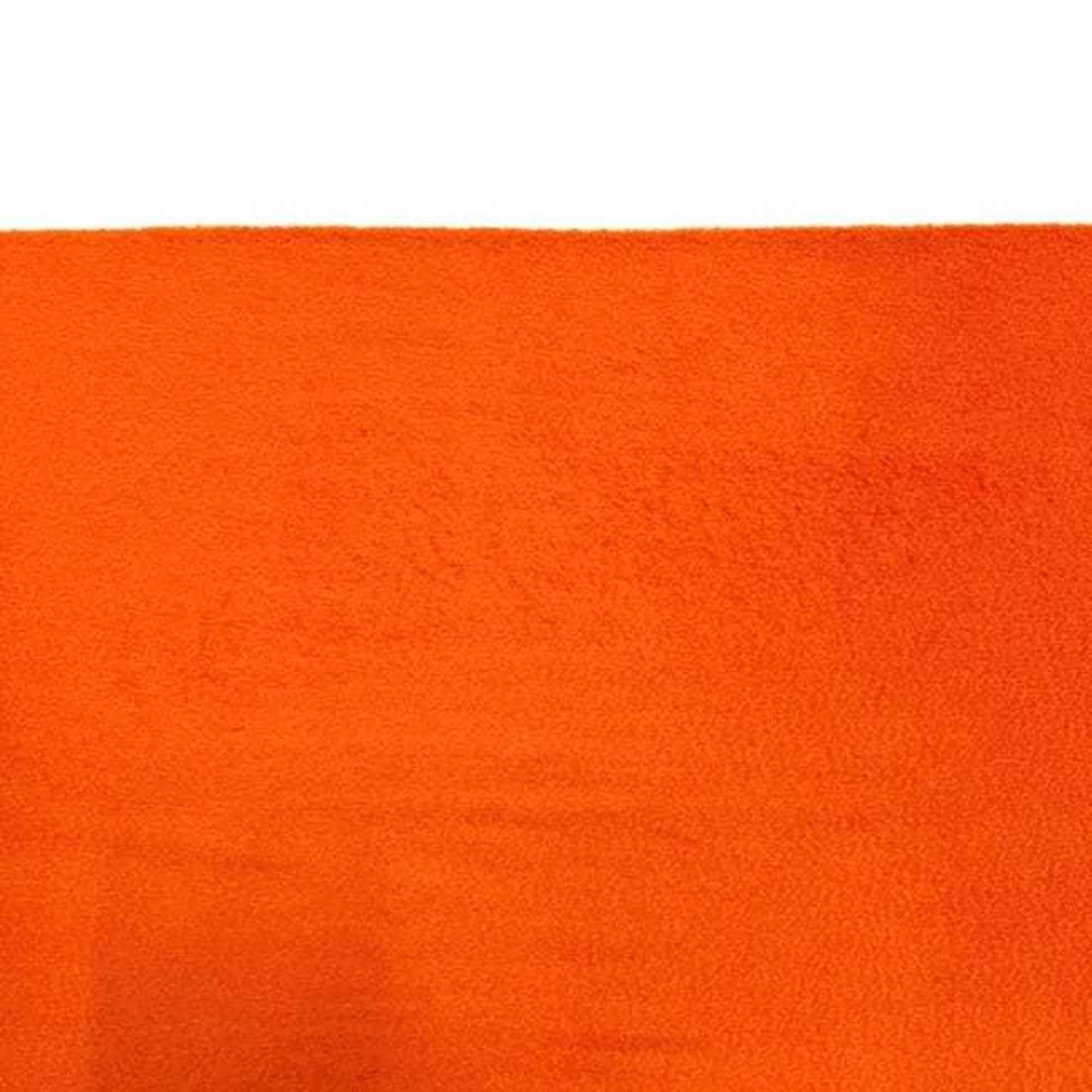 Dior Christian Dior Scarf ec-24978 Orange 100% Wool Embroidered One-Color Long for Men and Women Size ONE SIZE - 7 Thumbnail