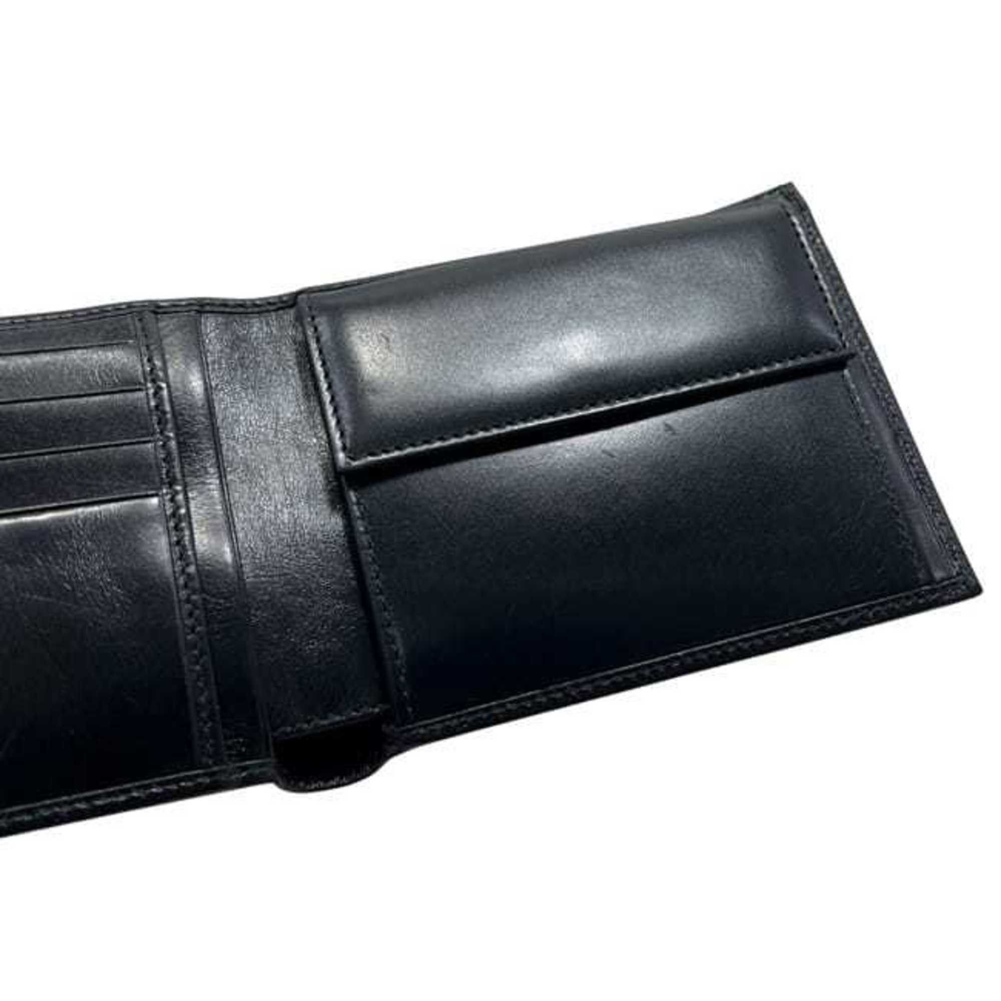 Salvatore Ferragamo Salvatore Ferragamo bifold wallet ec-25055 in black with Gancini KD 66 9296 leather. This is made of coated leather and suitable for both men women. Size ONE SIZE - 10 Thumbnail