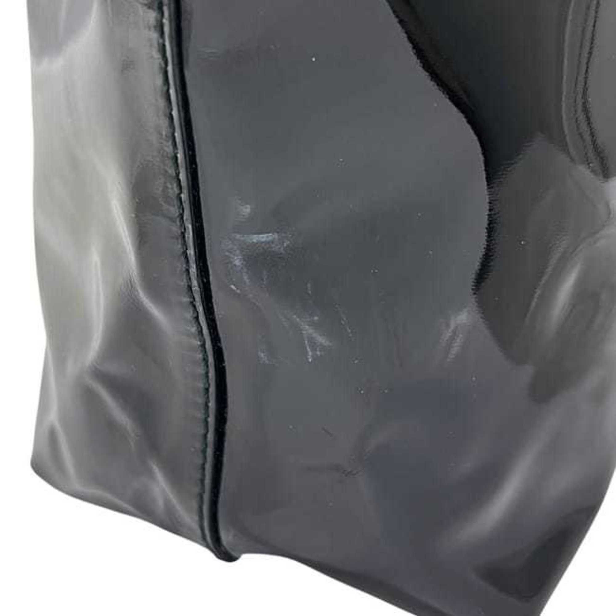 Salvatore Ferragamo Salvatore Ferragamo tote bag ec-24907 black Gancini FJ-21 C847 patent for men and women Size ONE SIZE - 11 Thumbnail