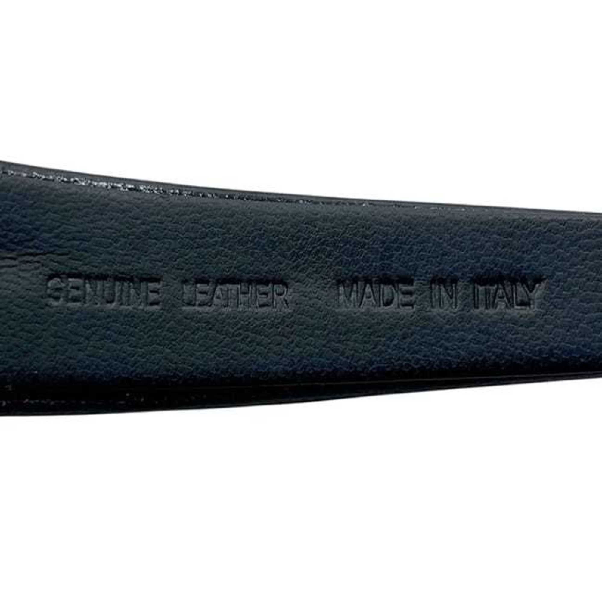 Salvatore Ferragamo Salvatore Ferragamo Headband ec-24894 Black Vara Leather Ribbon Women's Size ONE SIZE - 8 Thumbnail