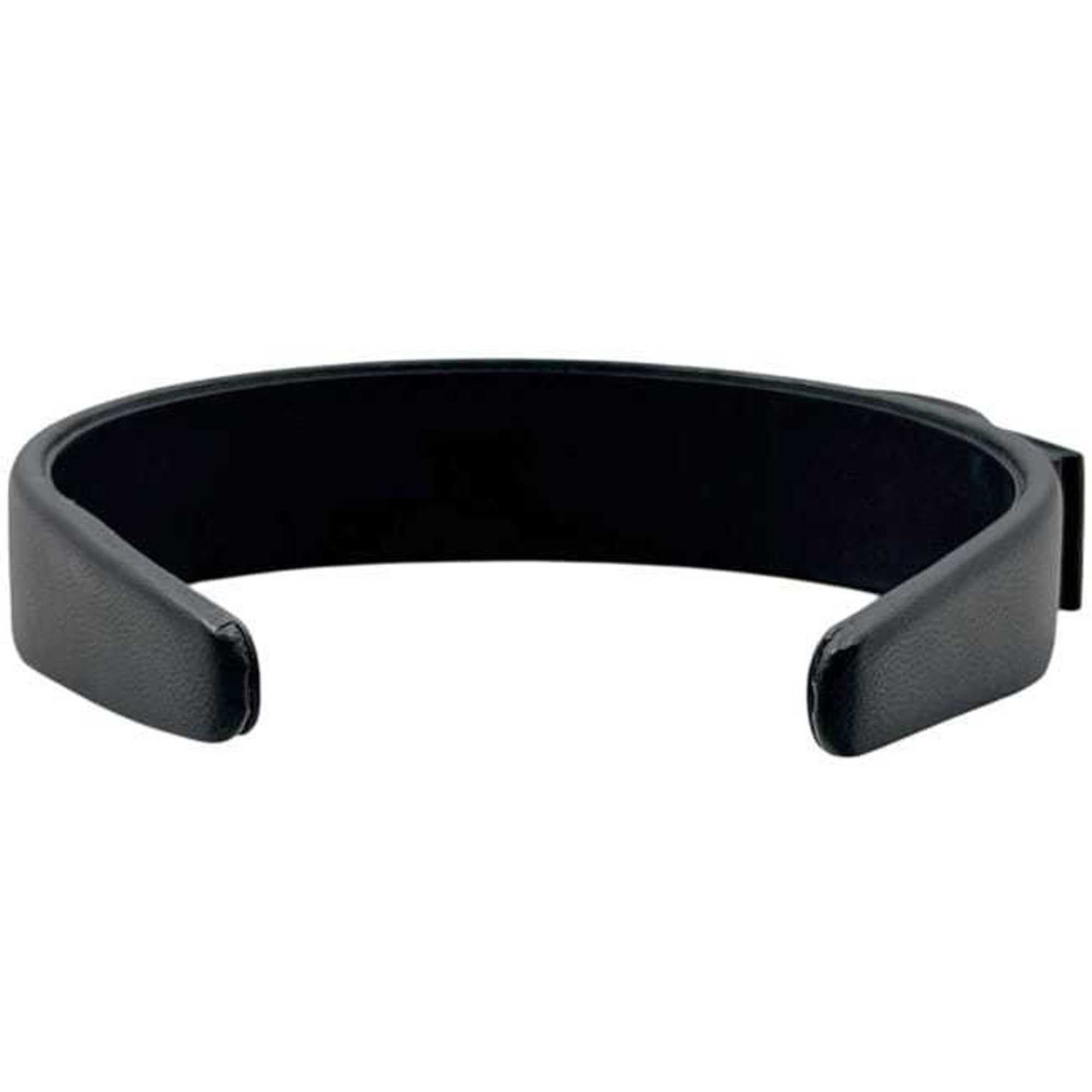 Salvatore Ferragamo Salvatore Ferragamo Headband ec-24894 Black Vara Leather Ribbon Women's Size ONE SIZE - 4 Thumbnail