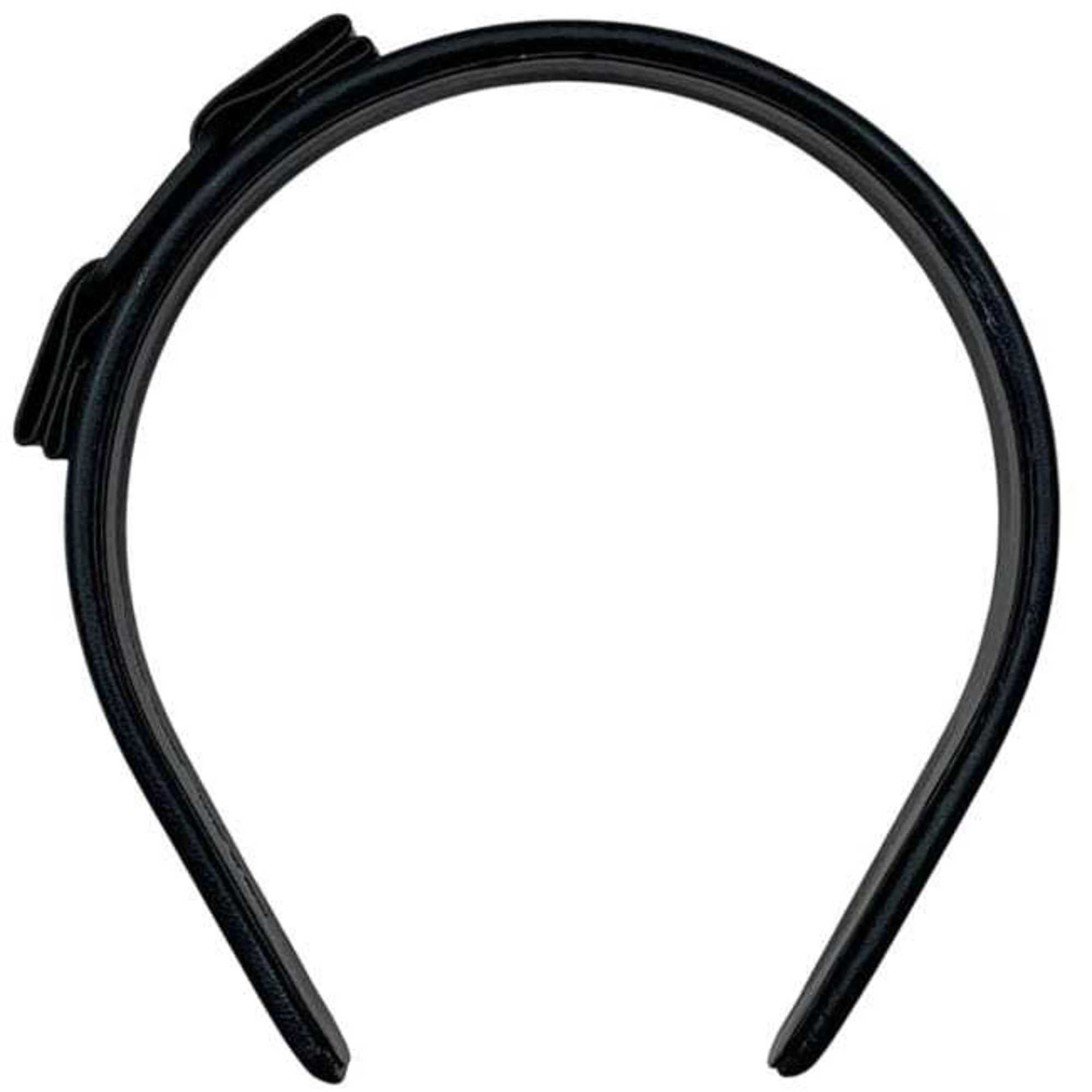 Salvatore Ferragamo Salvatore Ferragamo Headband ec-24894 Black Vara Leather Ribbon Women's Size ONE SIZE - 7 Thumbnail