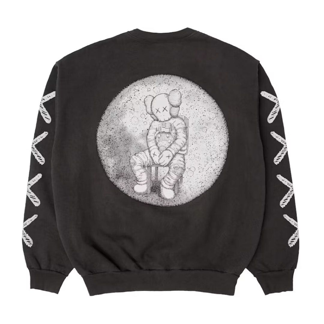 Kaws For Kid Cudi Moon Man Back Print Crewneck Sweatshirt Size US S / EU 44-46 / 1 - 2 Thumbnail
