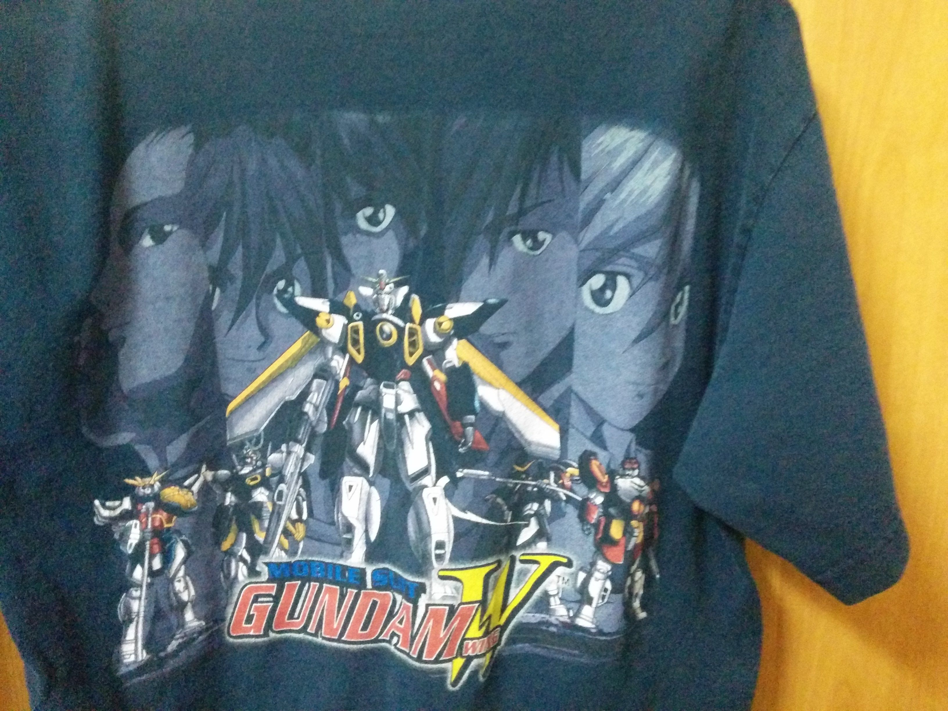 Vintage Gundam Wing Vintage Tee T Shirt Anime 90s large | Grailed