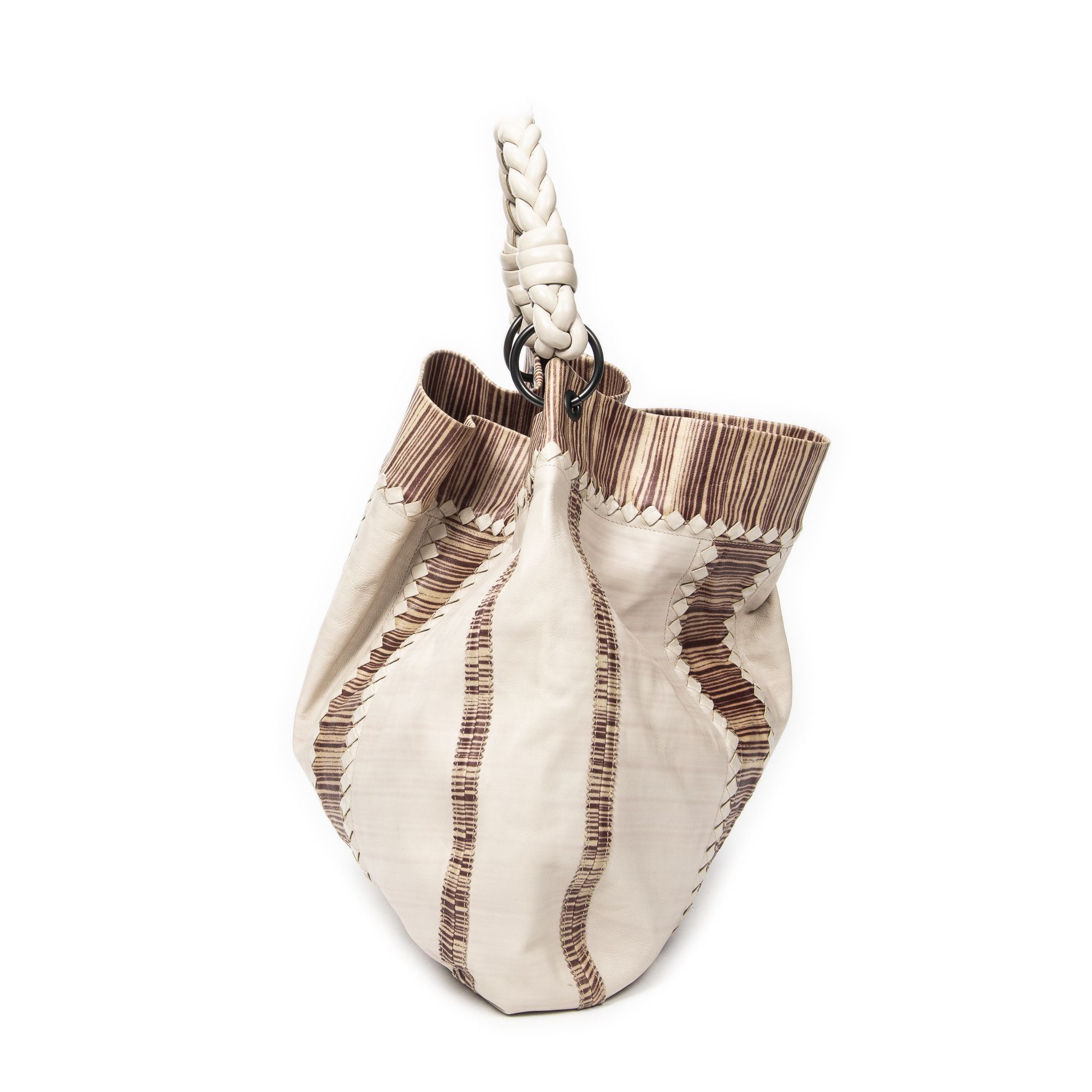 Bottega Veneta Large Braided Handle Hobo Size ONE SIZE - 3 Thumbnail