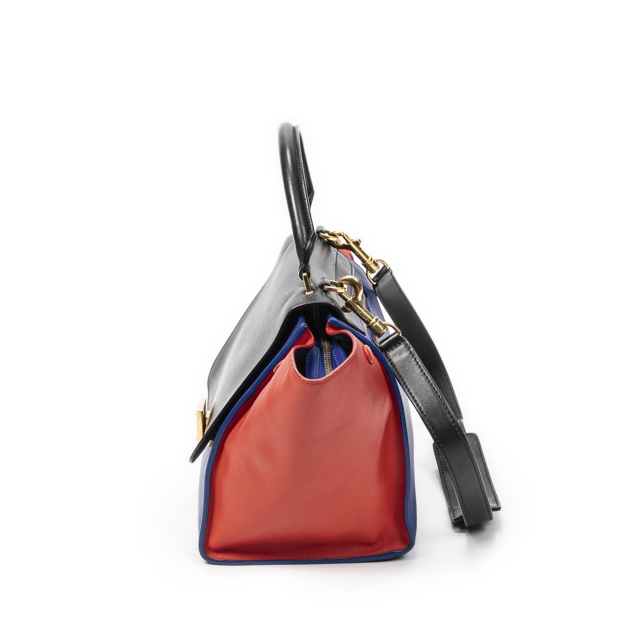Celine Small Tricolor Trapeze Size ONE SIZE - 3 Thumbnail