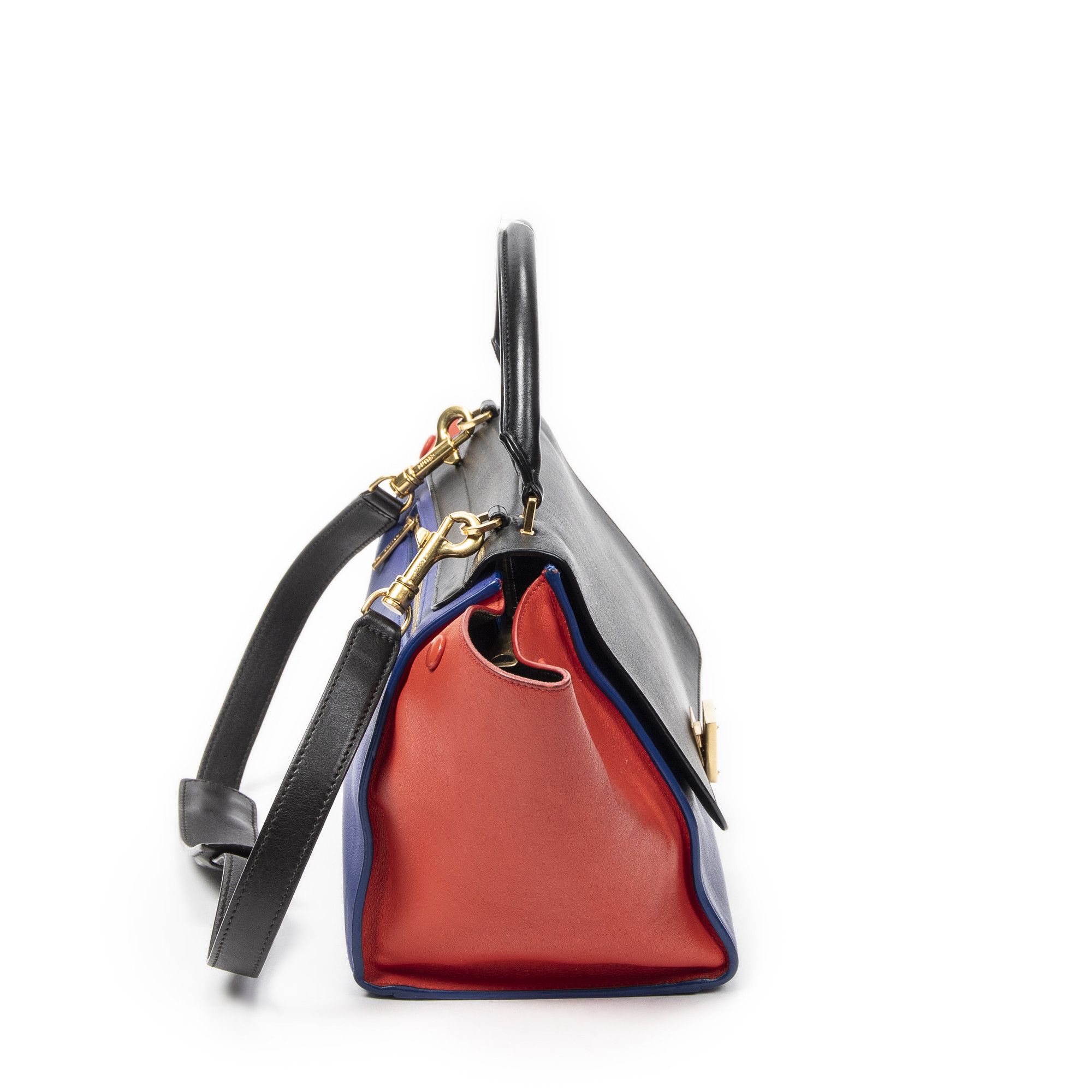 Celine Small Tricolor Trapeze Size ONE SIZE - 4 Thumbnail