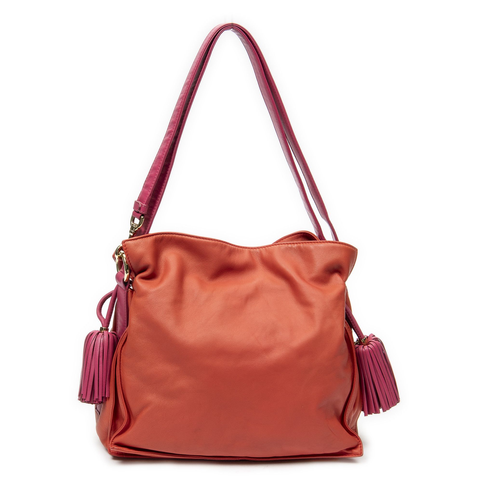 Loewe Medium Bicolor Tassel Flamenco Size ONE SIZE - 5 Thumbnail