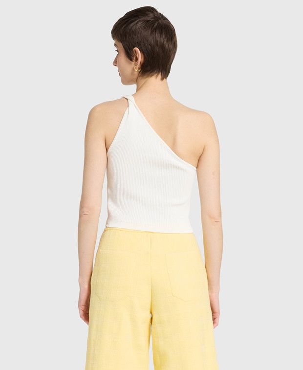 Jacquemus One shoulder top Size XS / US 0-2 / IT 36-38 - 2 Thumbnail