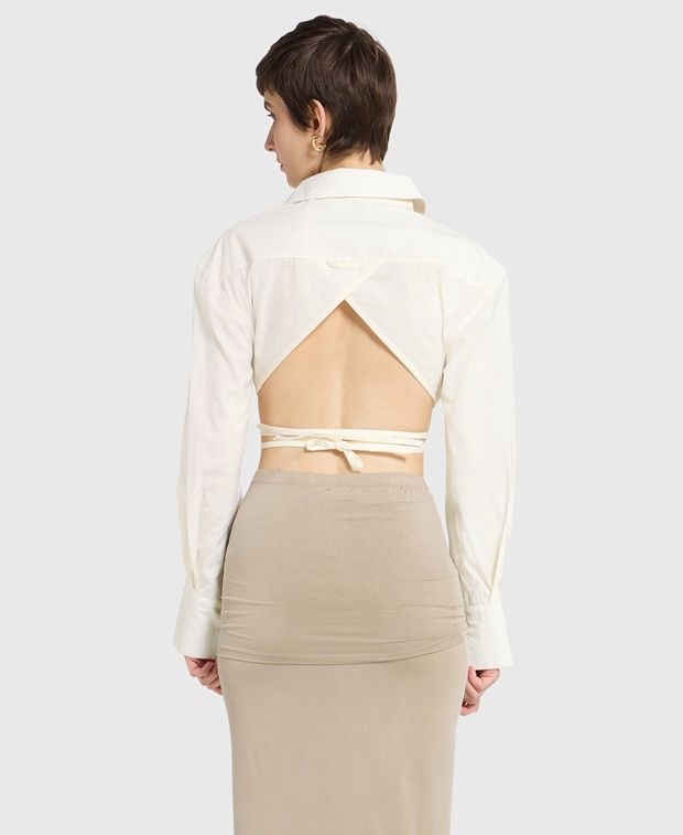 Jacquemus Long-sleeved blouse Size XS / US 0-2 / IT 36-38 - 2 Thumbnail