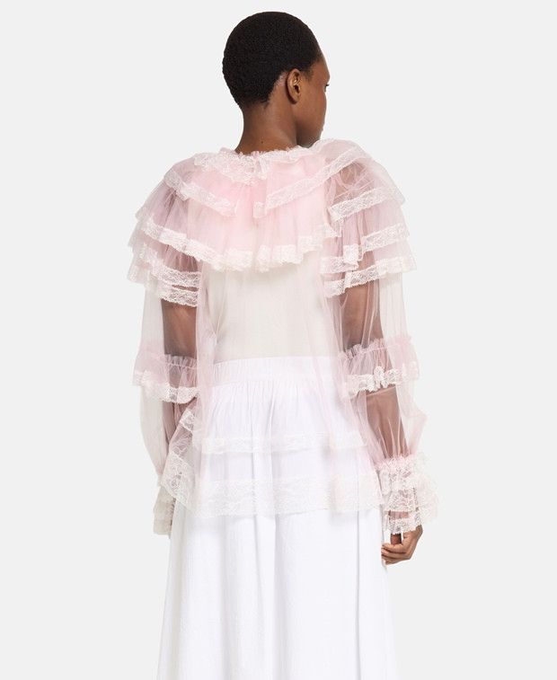 Dolce & Gabbana Ruffle blouse Size XS / US 0-2 / IT 36-38 - 2 Thumbnail