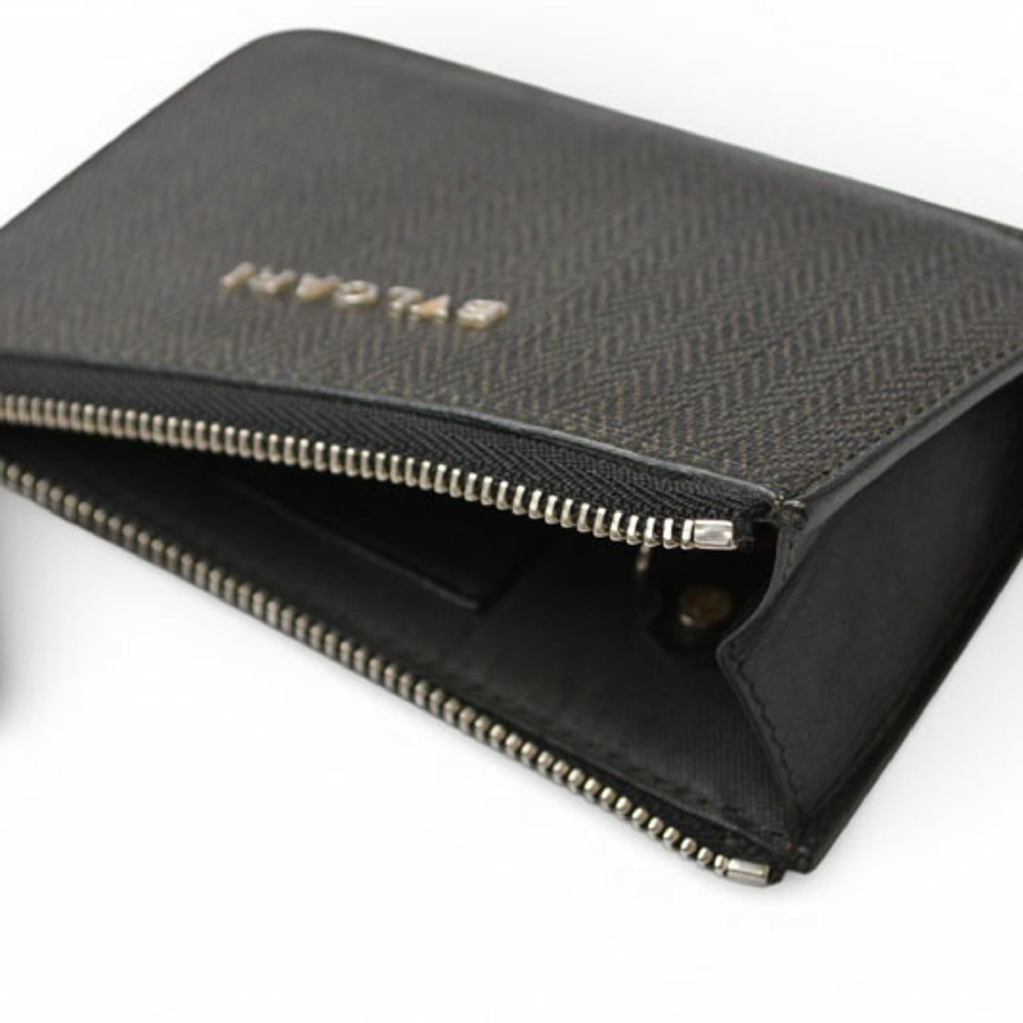 Bvlgari BVLGARI coin case, key holder, pouch, gray Size ONE SIZE - 9 Thumbnail