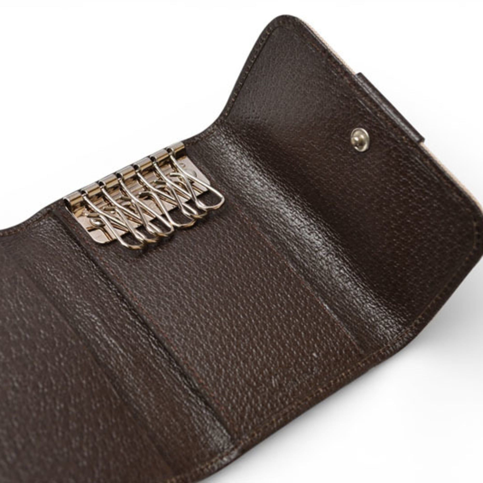 Bvlgari BVLGARI Mania key case holder beige for men and women Size ONE SIZE - 8 Thumbnail