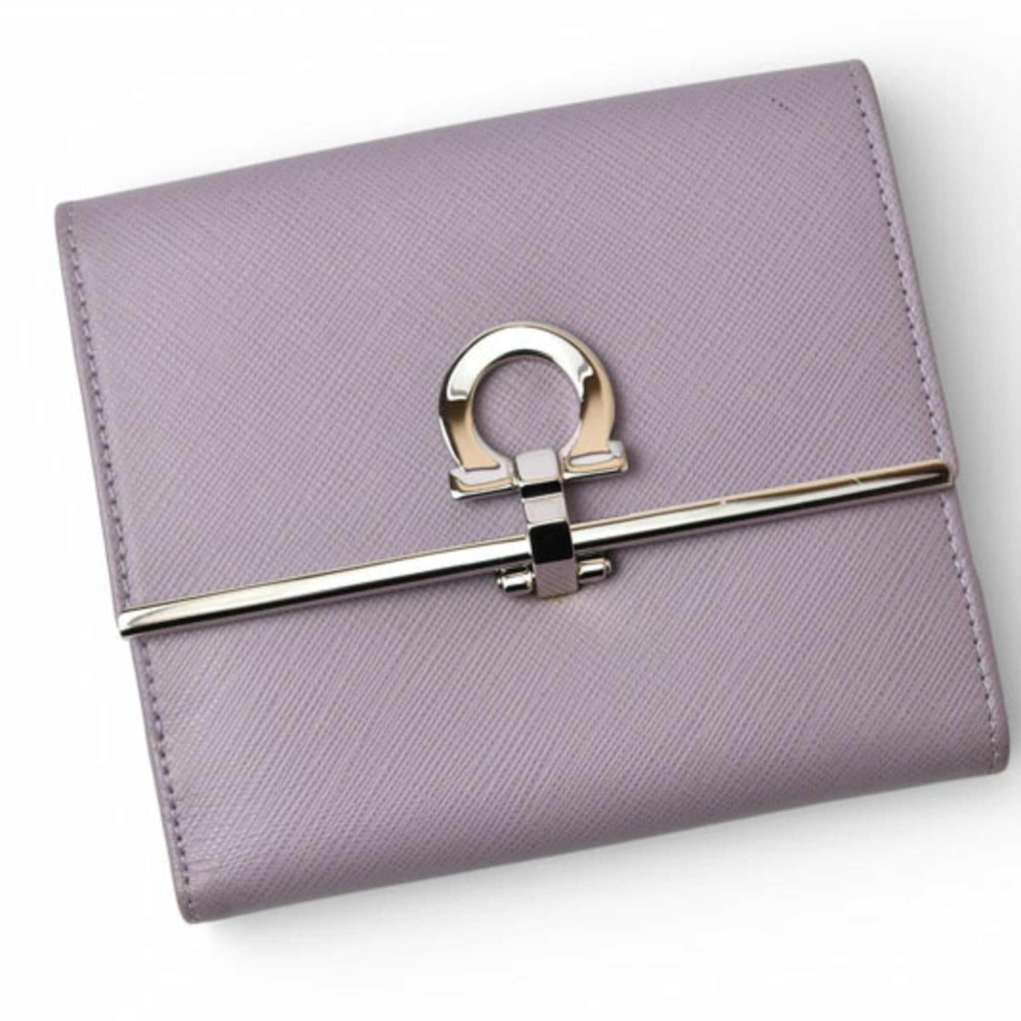 Salvatore Ferragamo Salvatore Ferragamo bifold wallet, unused, floral motif, black multicolor Size ONE SIZE - 3 Thumbnail