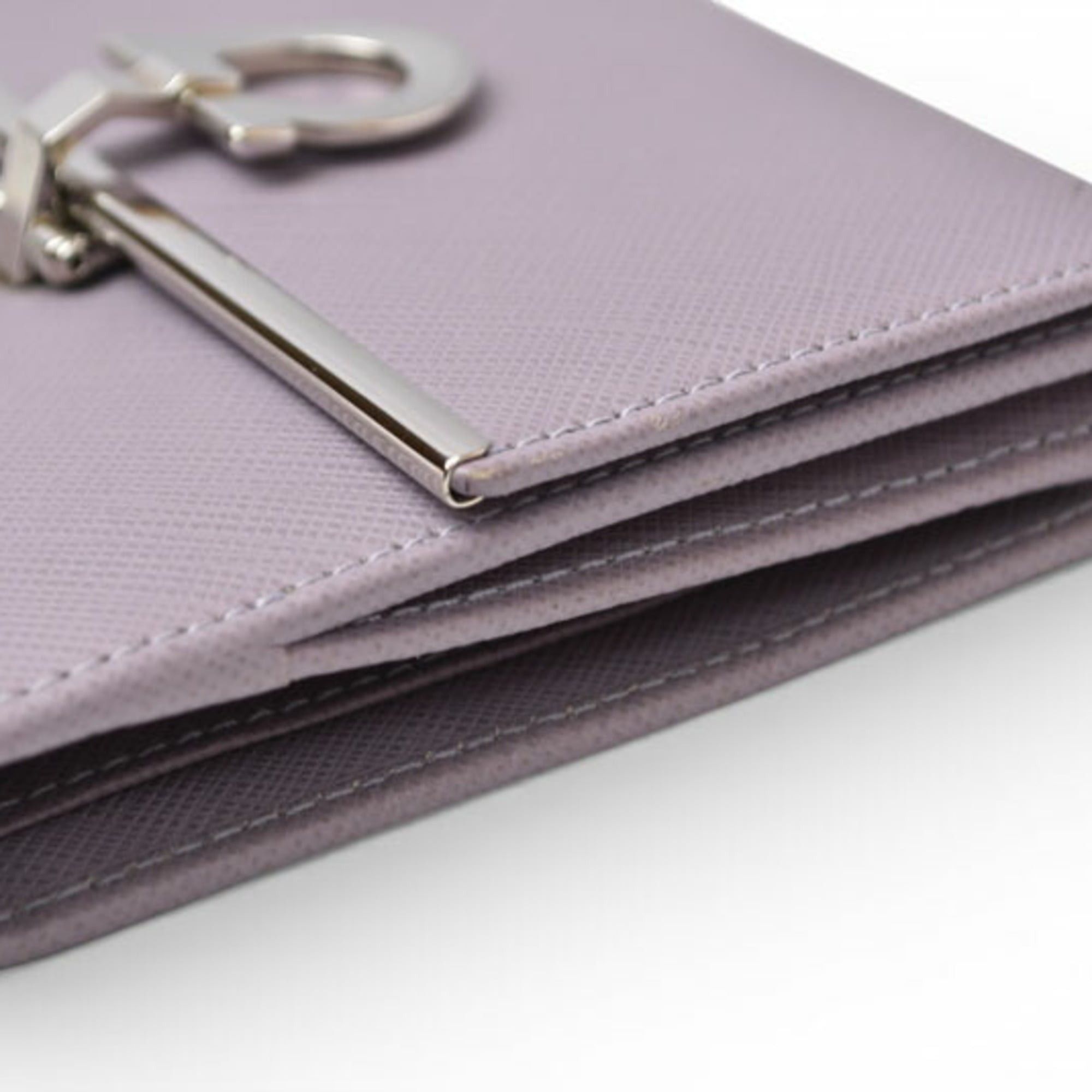 Salvatore Ferragamo Salvatore Ferragamo bifold wallet, unused, floral motif, black multicolor Size ONE SIZE - 6 Thumbnail