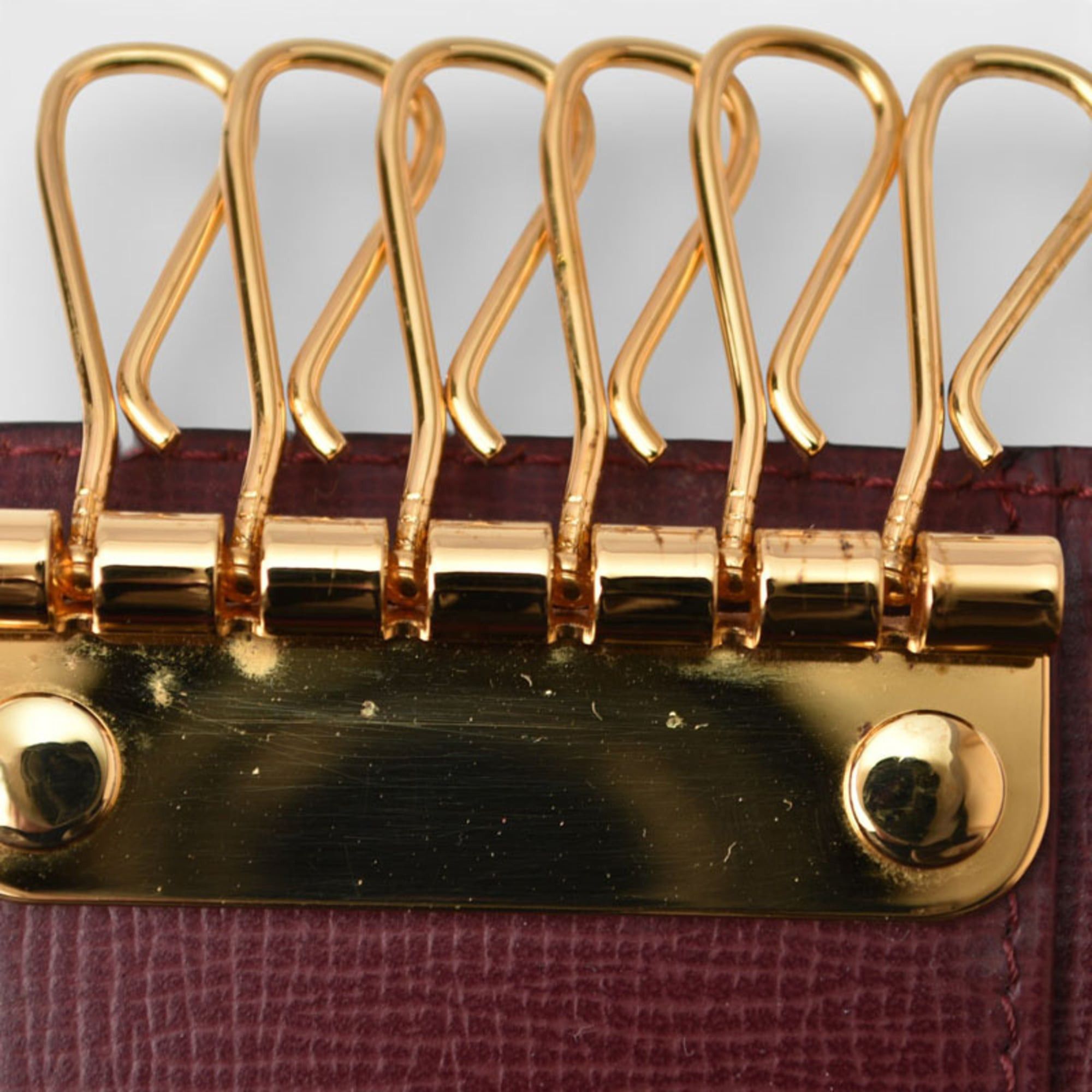 Cartier Cartier Must de 6-ring key case, Bordeaux, 2C, L3000156 Size ONE SIZE - 8 Thumbnail