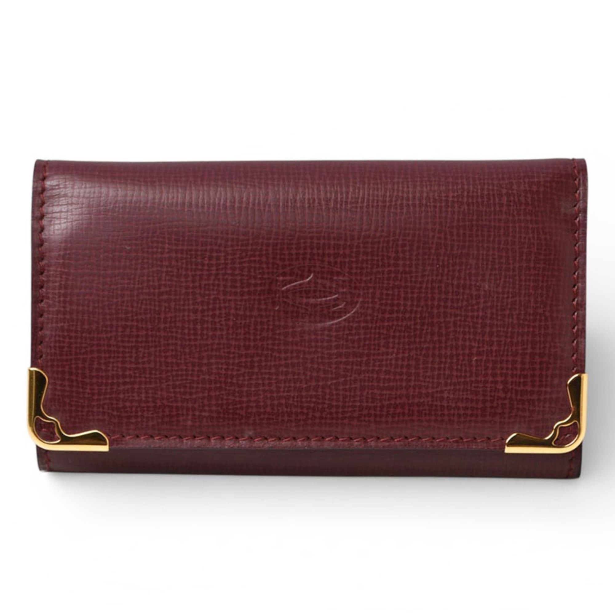 Cartier Cartier Must de 6-ring key case, Bordeaux, 2C, L3000156 Size ONE SIZE - 2 Thumbnail