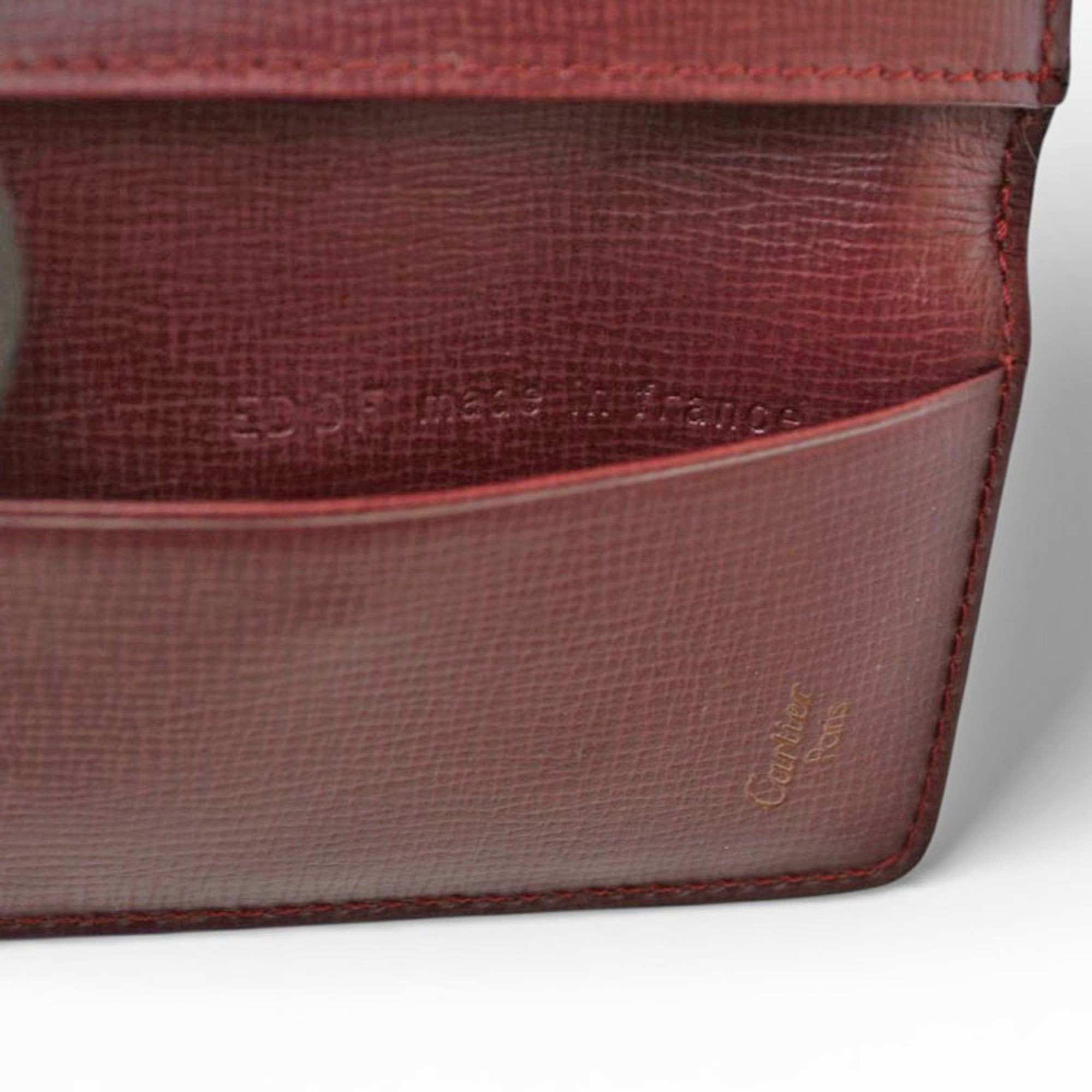 Cartier Cartier Must de 6-ring key case, Bordeaux, 2C, L3000156 Size ONE SIZE - 10 Thumbnail