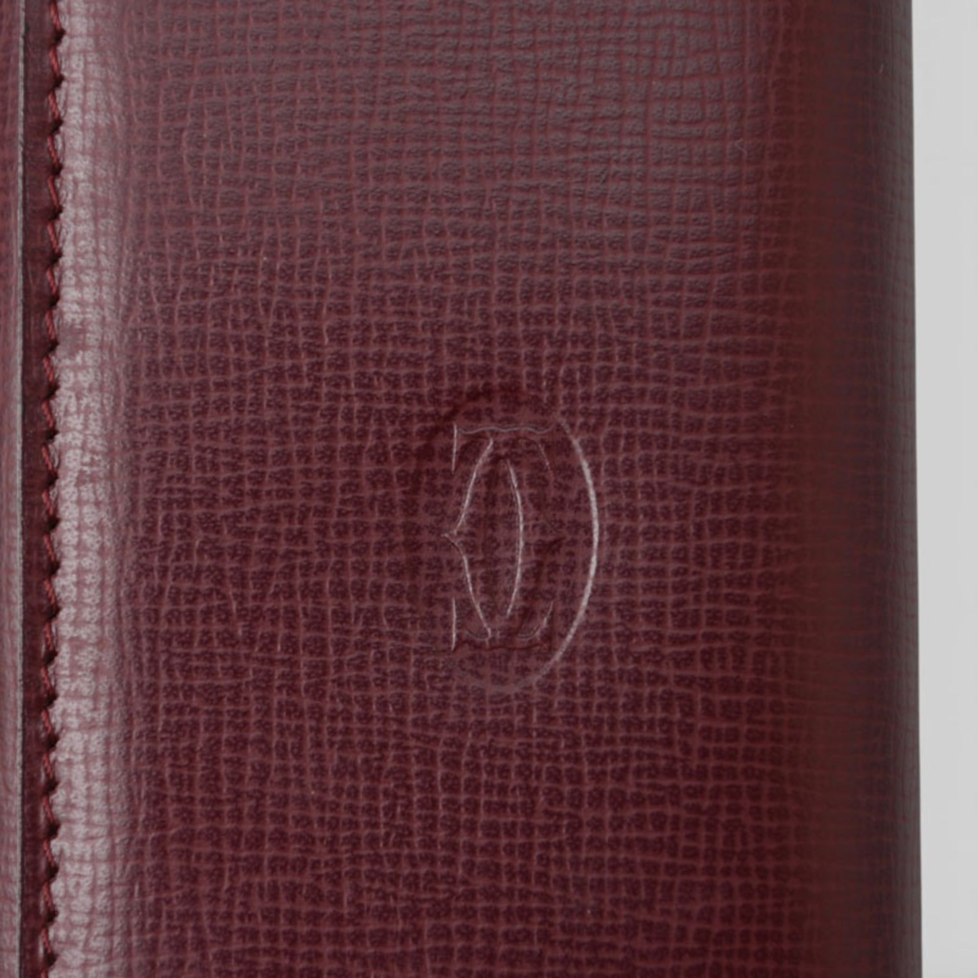Cartier Cartier Must de 6-ring key case, Bordeaux, 2C, L3000156 Size ONE SIZE - 5 Thumbnail