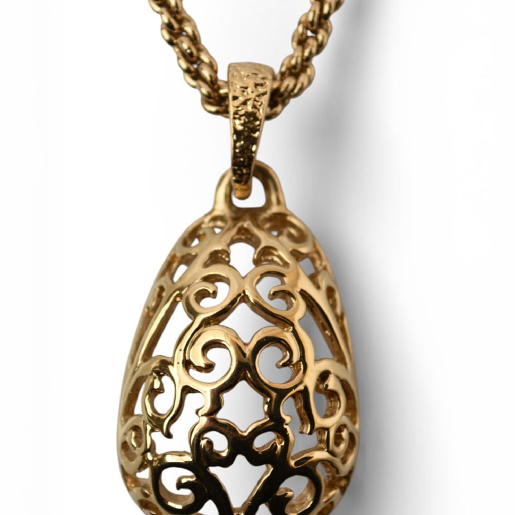Yves Saint Laurent Yves Saint Laurent Saint Laurent necklace pendant unisex SAINT LAURENT gold plated motif YSL women's Size ONE SIZE - 4 Thumbnail