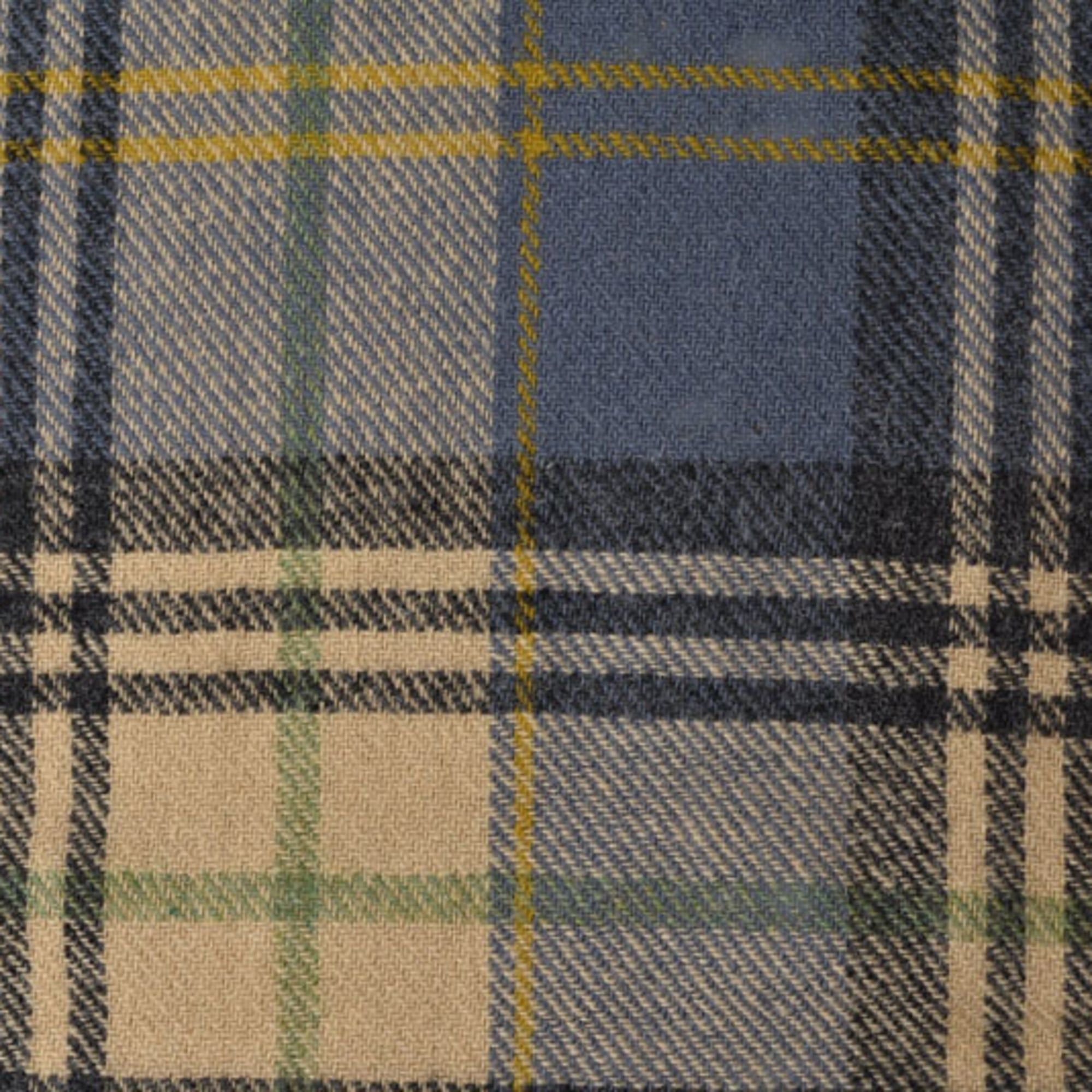 Dior Christian Dior Winter Scarf, 100% Wool, Check Pattern, Beige, Blue Size ONE SIZE - 5 Thumbnail