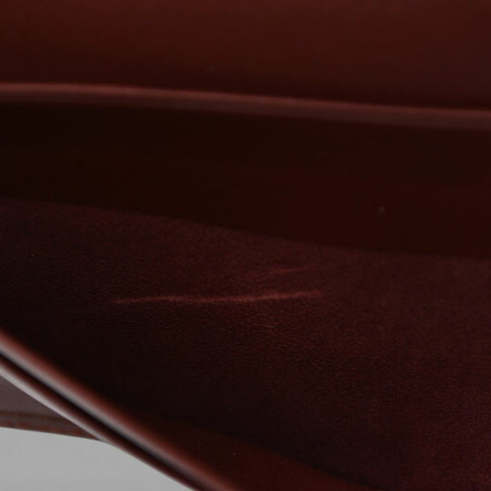 Cartier Cartier Men's Wallet, Long Leather Billfold, Must de Cartier, Bordeaux Size ONE SIZE - 15 Thumbnail
