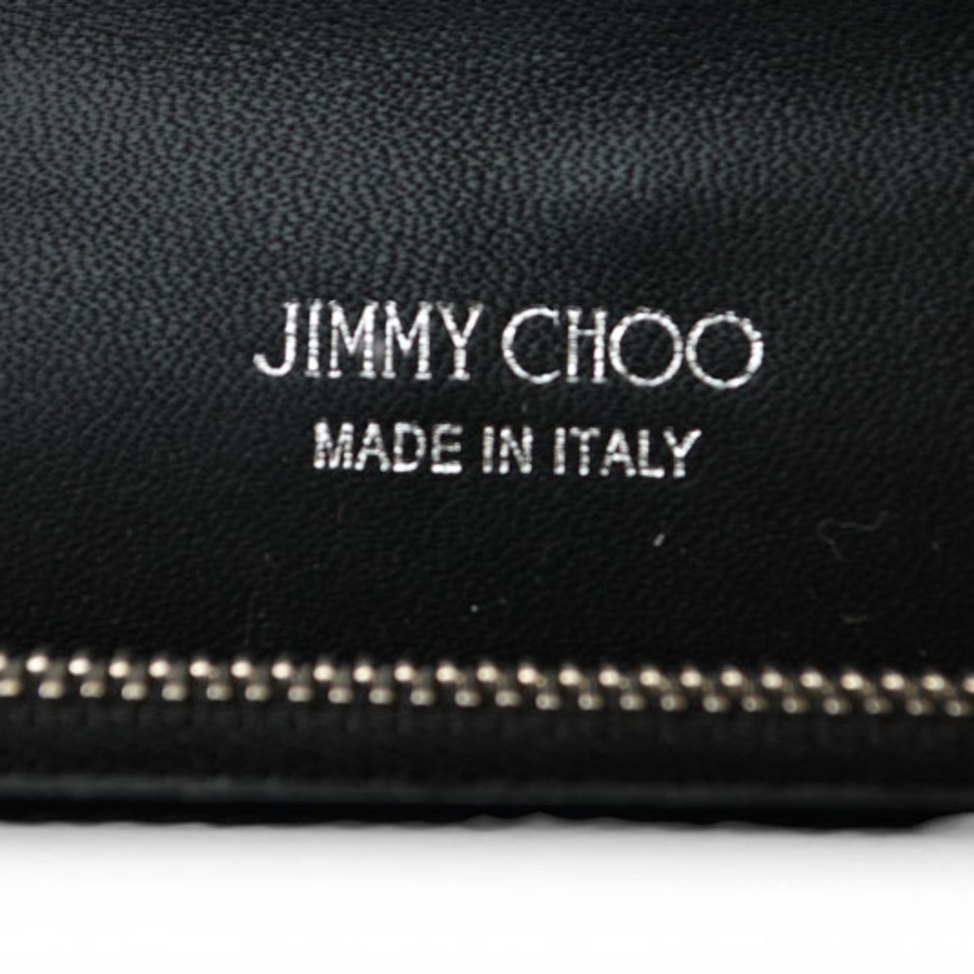 Jimmy Choo Jimmy Choo chain wallet, long shoulder bag, JIMMY CHOO star studs, rhinestones, black Size ONE SIZE - 8 Thumbnail