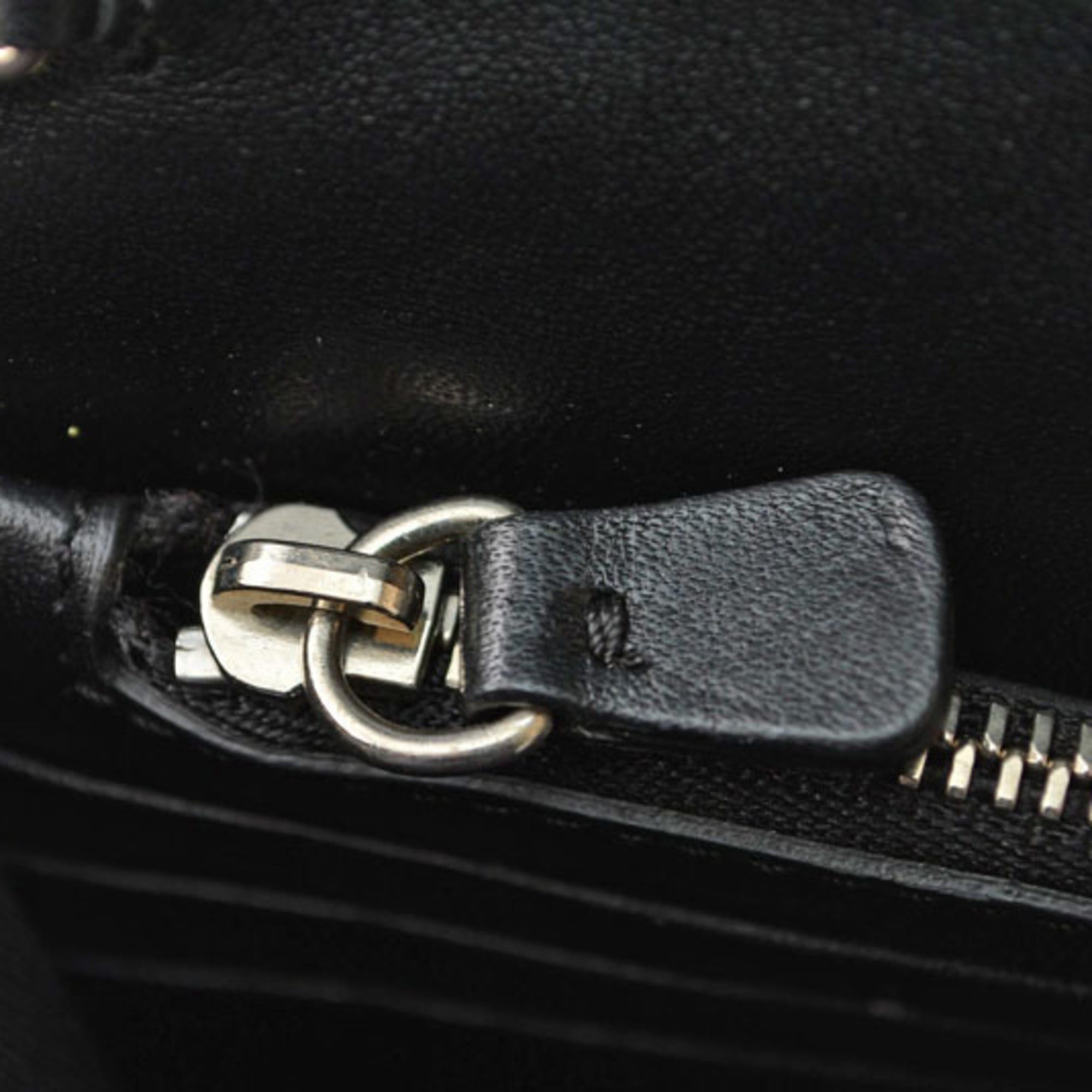 Jimmy Choo Jimmy Choo chain wallet, long shoulder bag, JIMMY CHOO star studs, rhinestones, black Size ONE SIZE - 9 Thumbnail