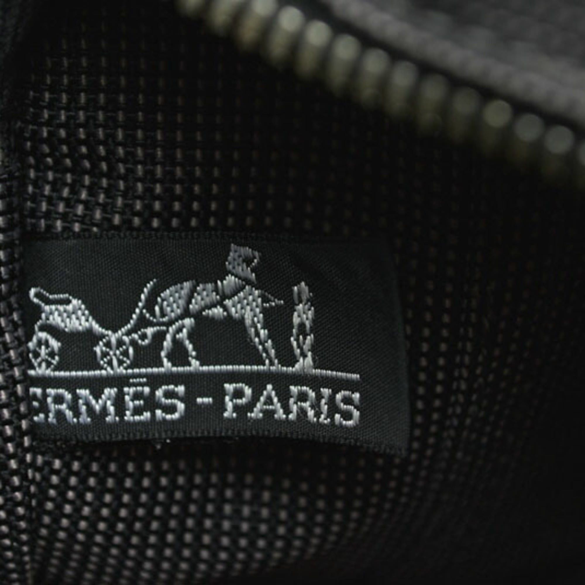 Hermes Hermes Hermès Air Line MM Tote Bag in Gray Canvas Size ONE SIZE - 6 Thumbnail